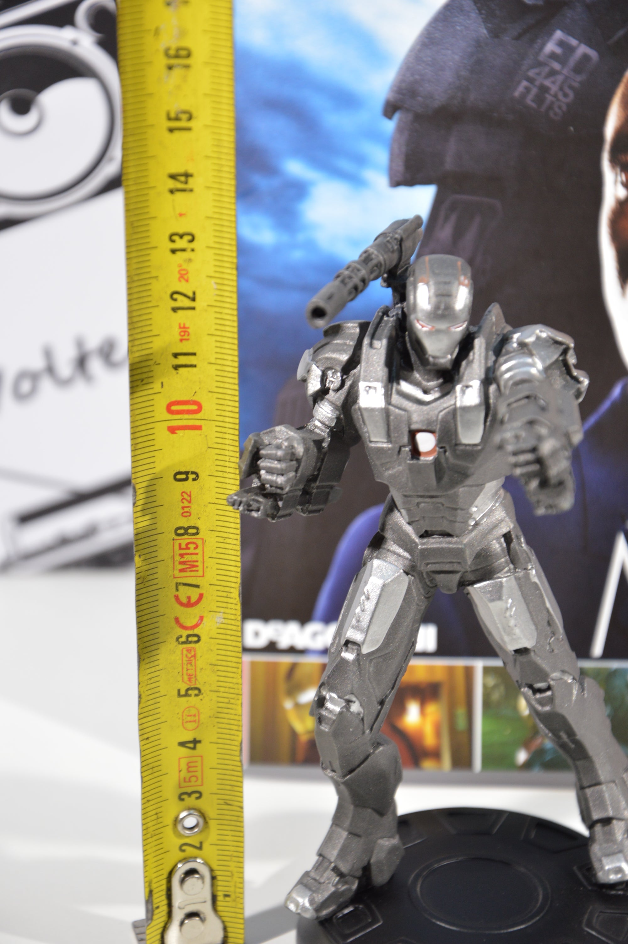 War Machine Statuetta Marvel Marvel movie collection 48 Eaglemoss