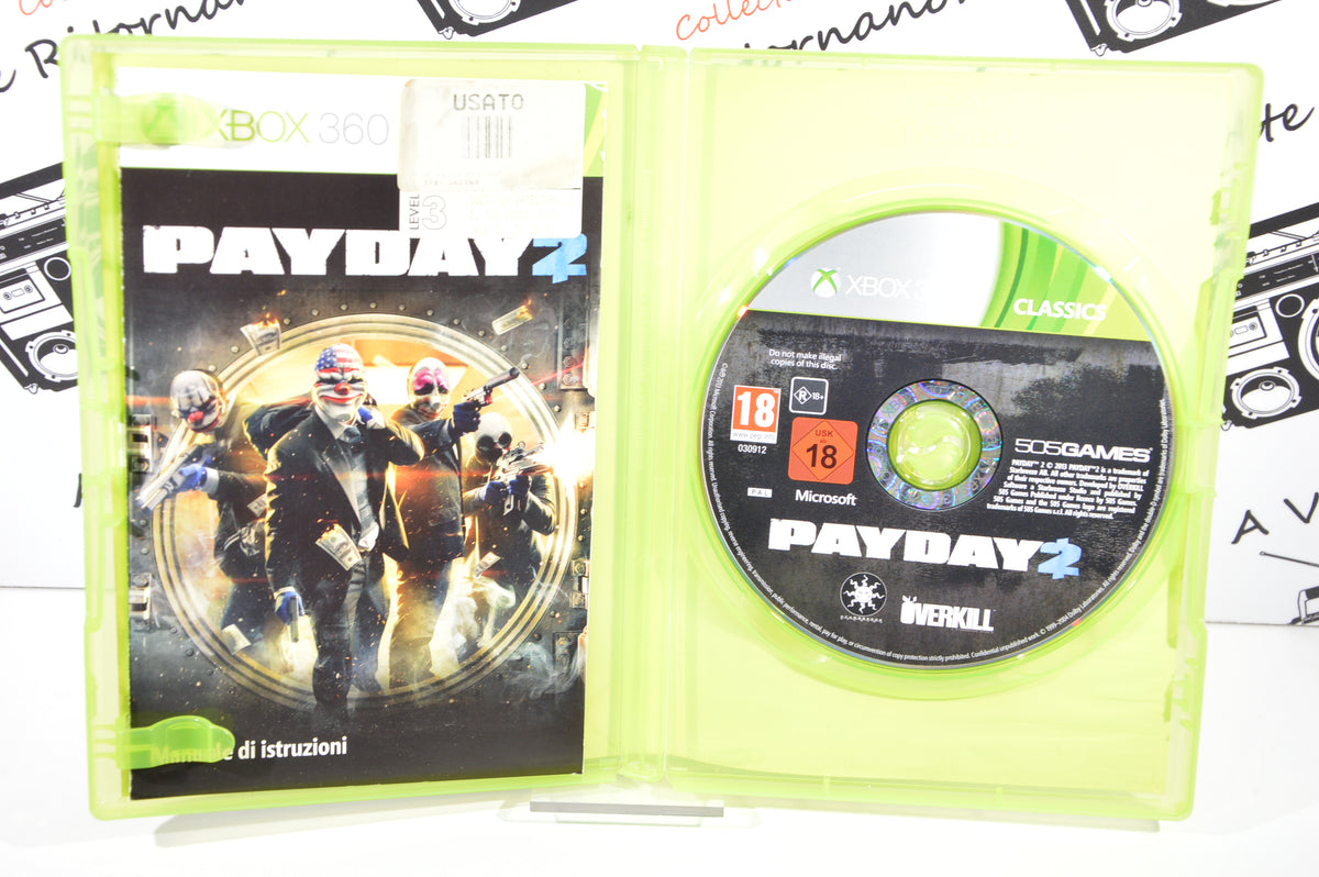Payday 2 Xbox 360 18+ Multilingua Ita