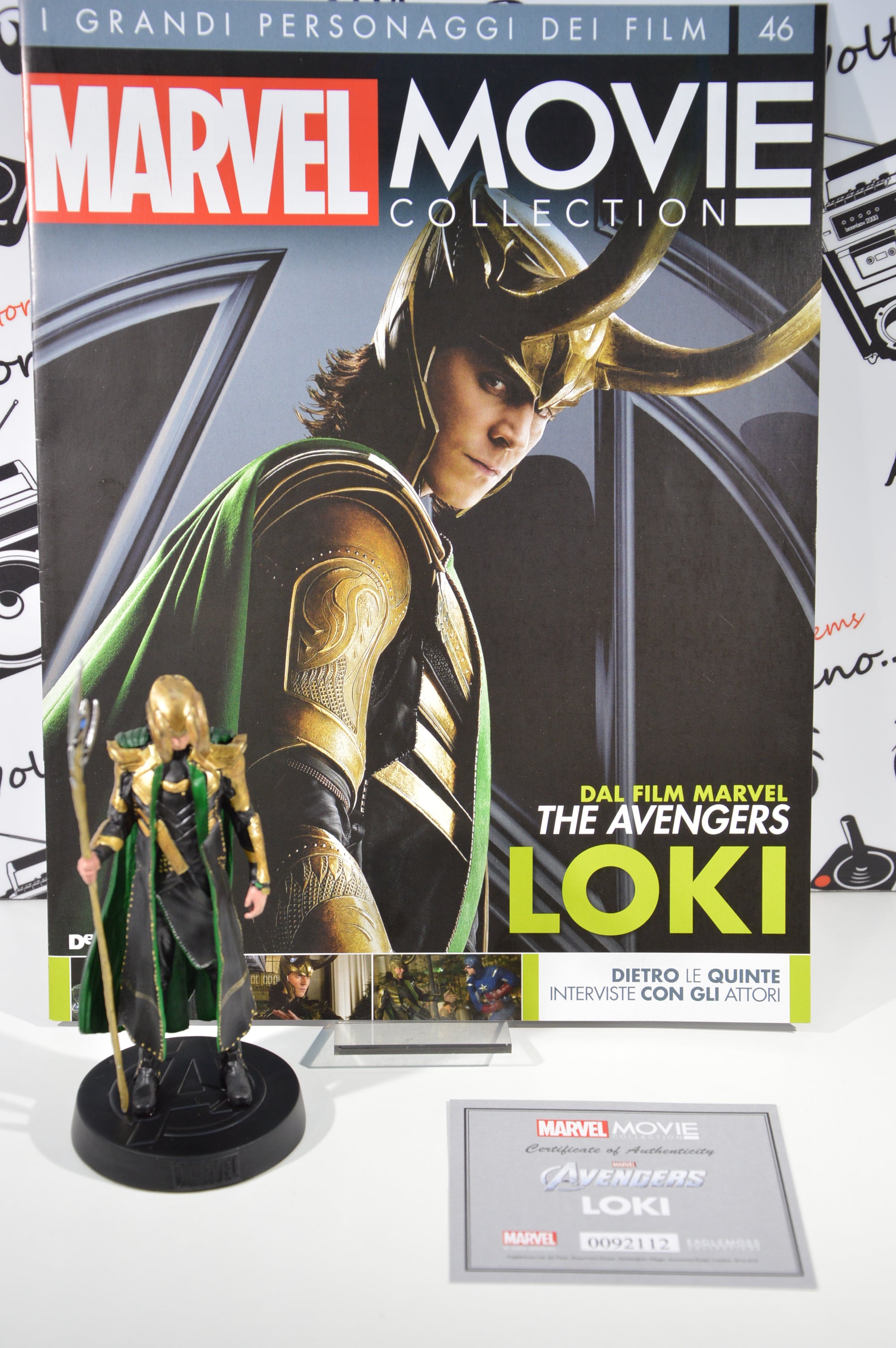 Loki Marvel movie collection 46 Eaglemoss Statuetta Marvel
