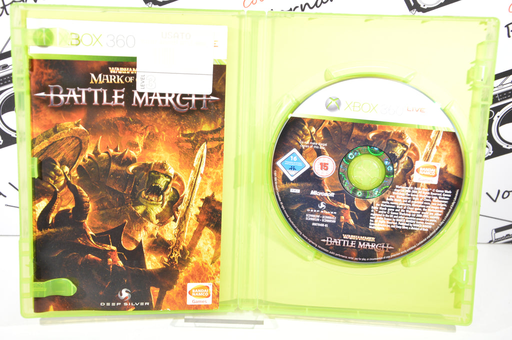 Warhammer battle march Xbox 360 18+ Multilingua Ita