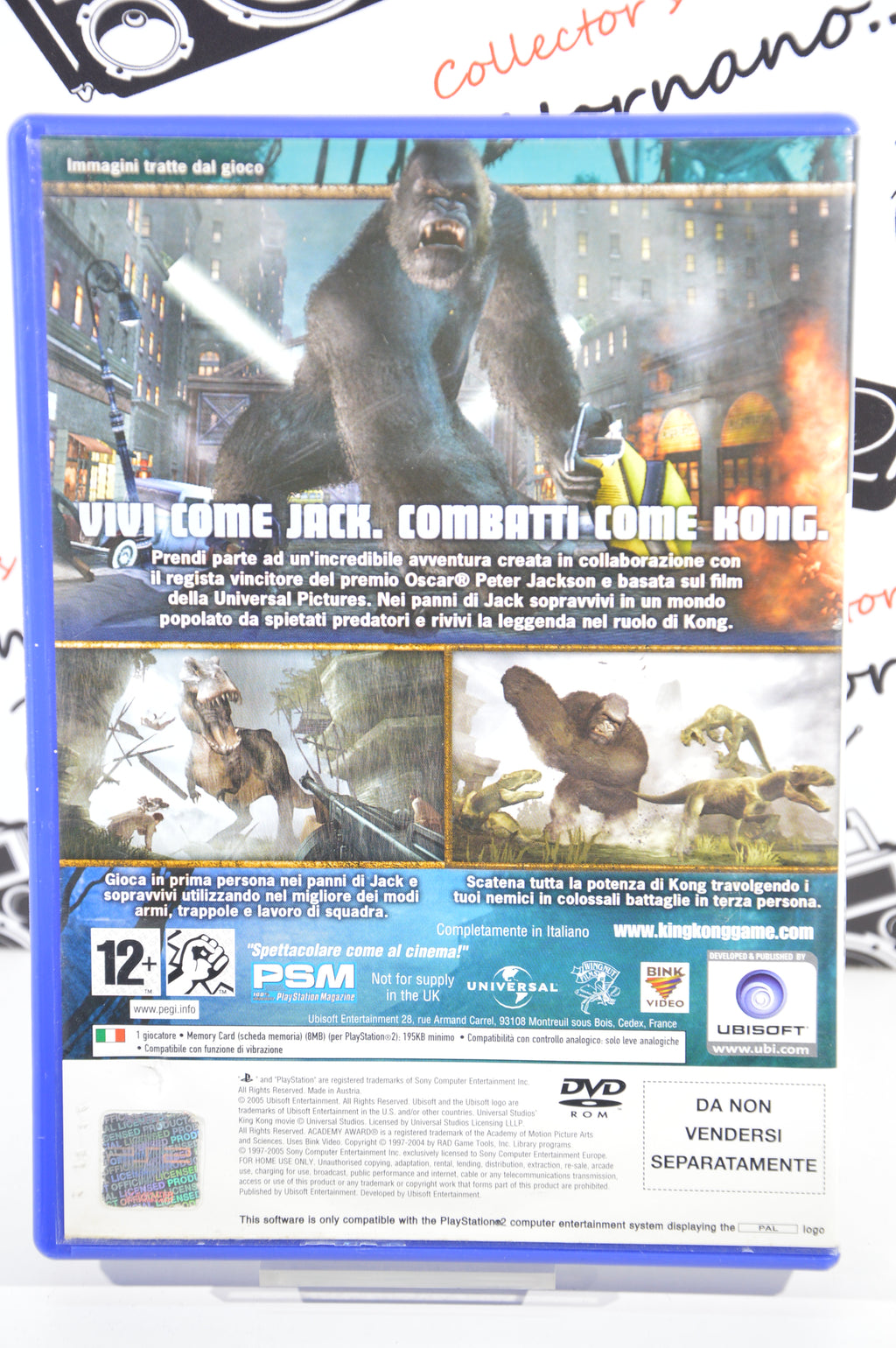 Peter Jackson's King Kong PlayStation 2 12+ ITA