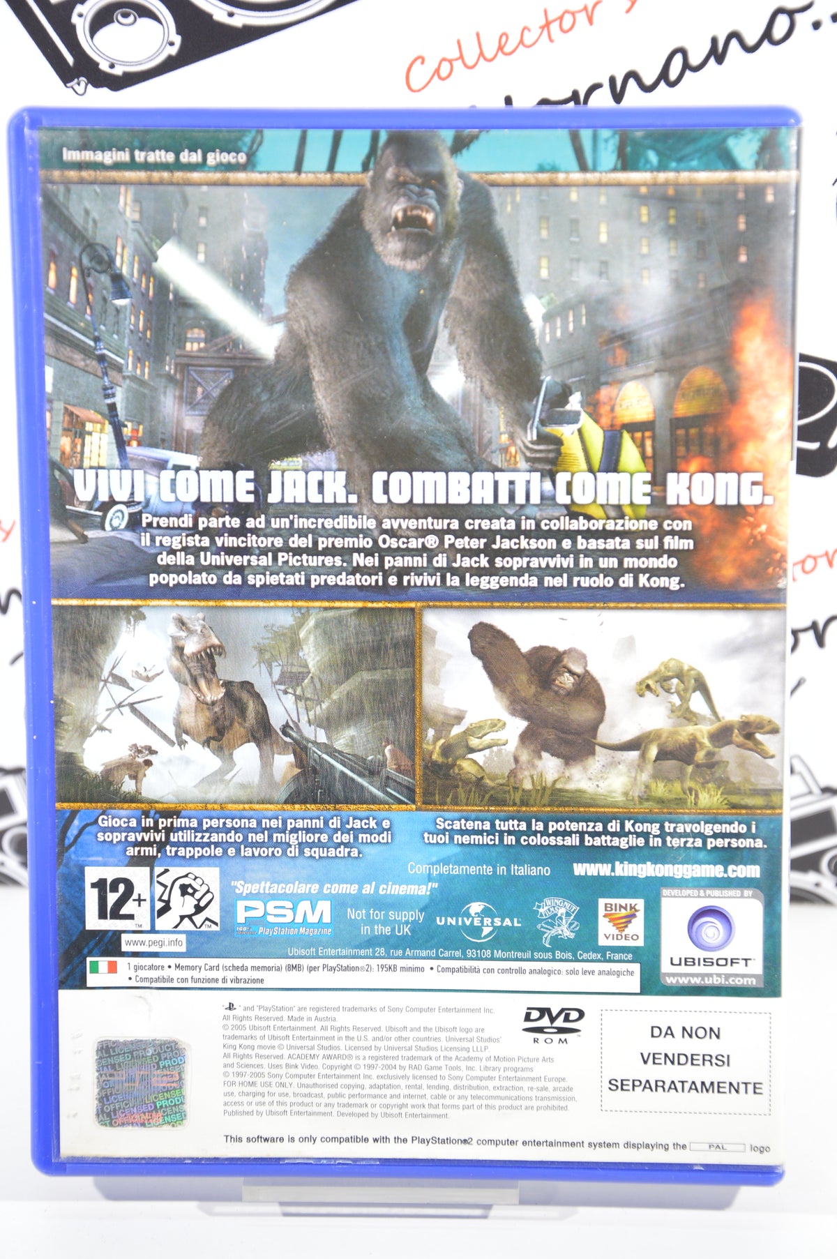 Peter Jackson's King Kong PlayStation 2 12+ ITA
