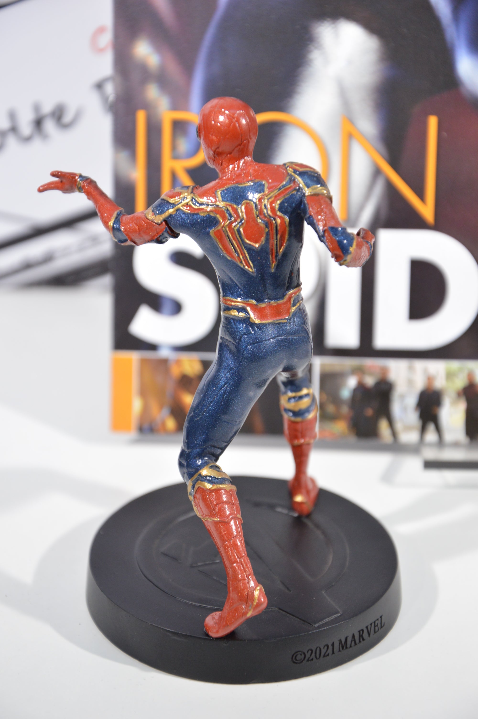 Iron Spider Marvel movie collection 04 Eaglemoss Statuetta Marvel