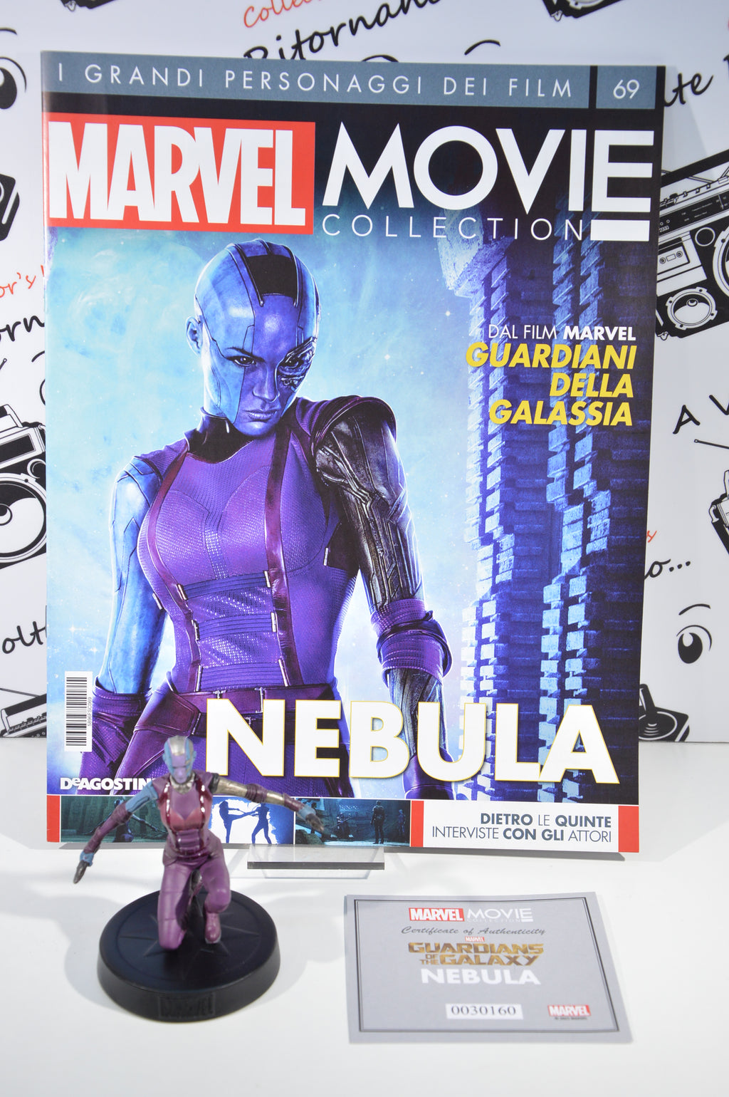 Nebula Marvel movie collection 69 Eaglemoss Statuetta Marvel