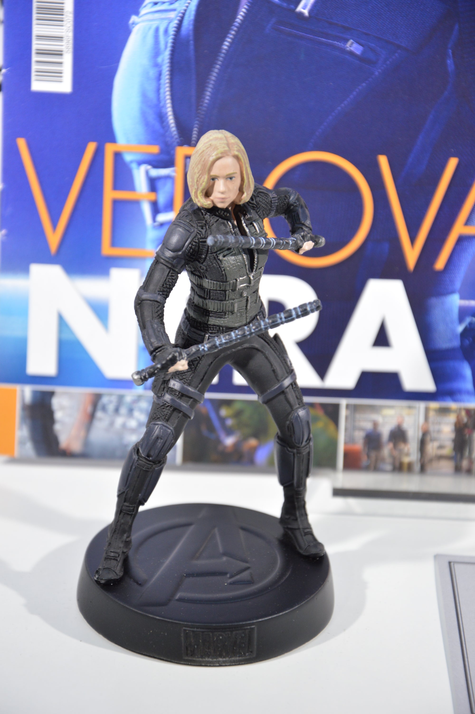 Black Widow Marvel movie collection 72 Eaglemoss Statuetta Marvel vedova nera