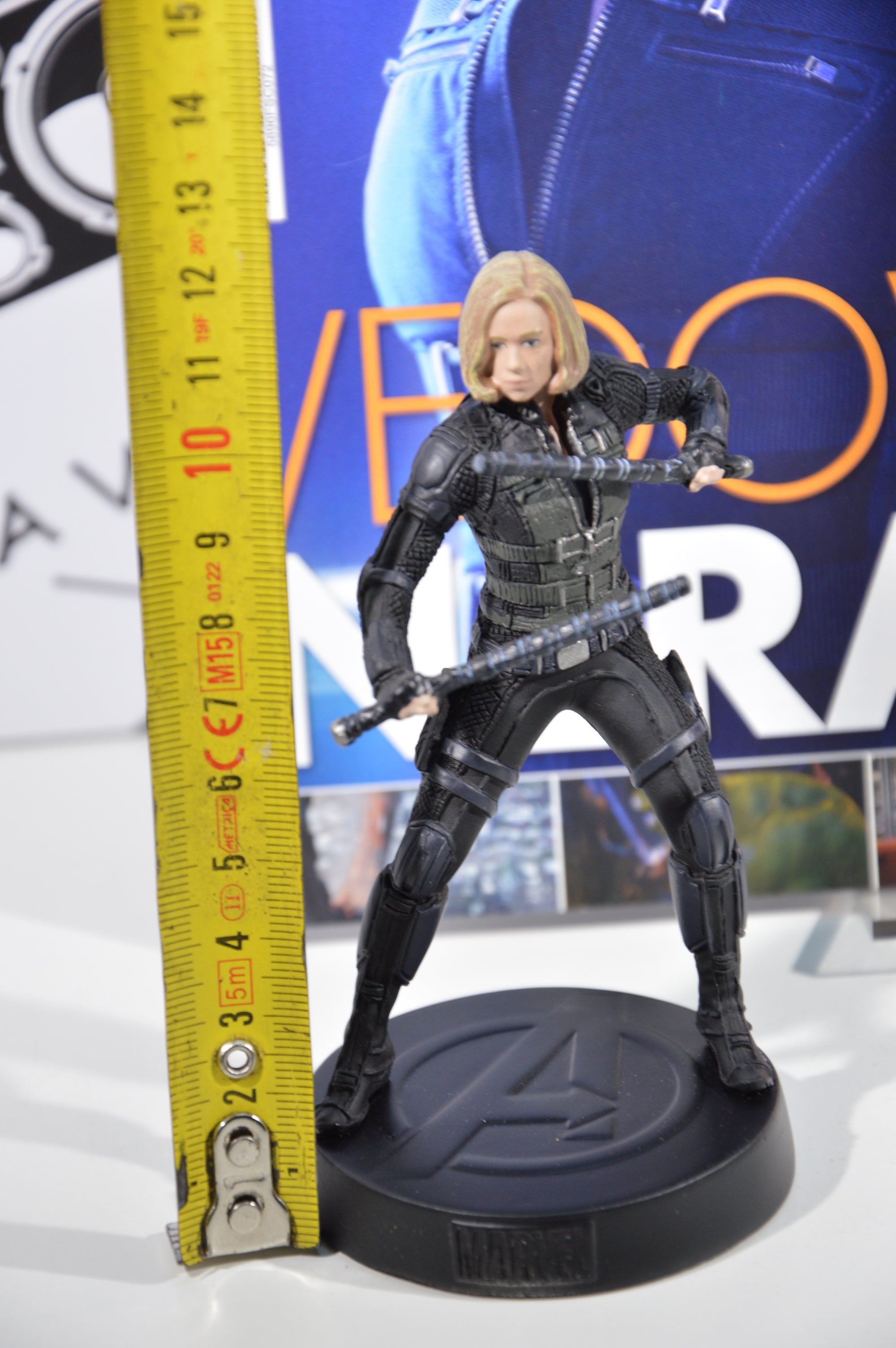 Black Widow Marvel movie collection 72 Eaglemoss Statuetta Marvel vedova nera