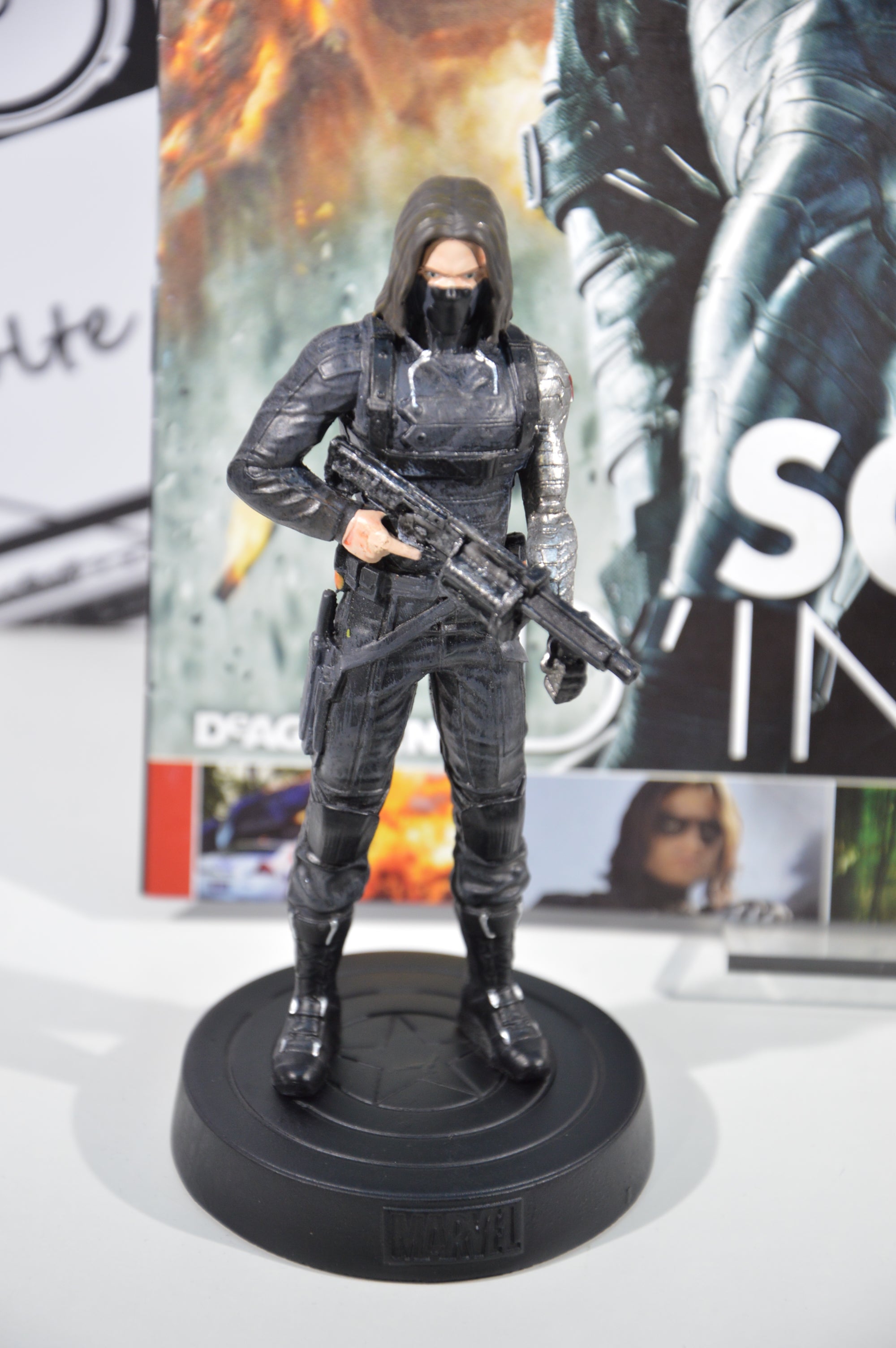 Winter Soldier Marvel movie collection 32 Eaglemoss Statuetta Marvel