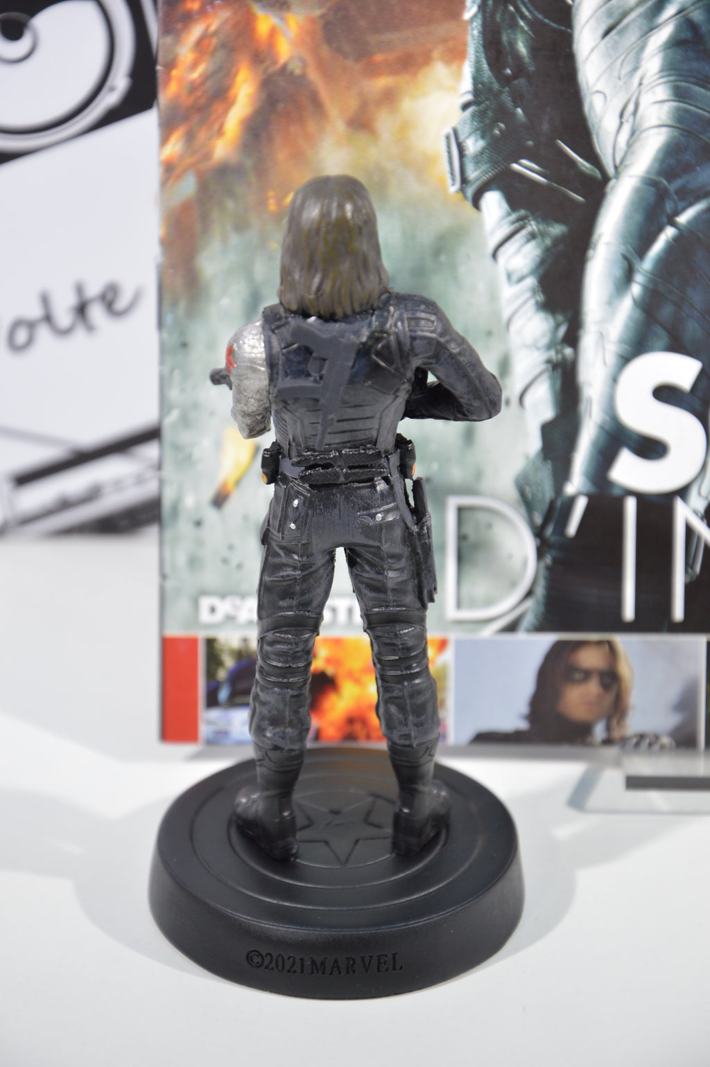 Winter Soldier Marvel movie collection 32 Eaglemoss Statuetta Marvel