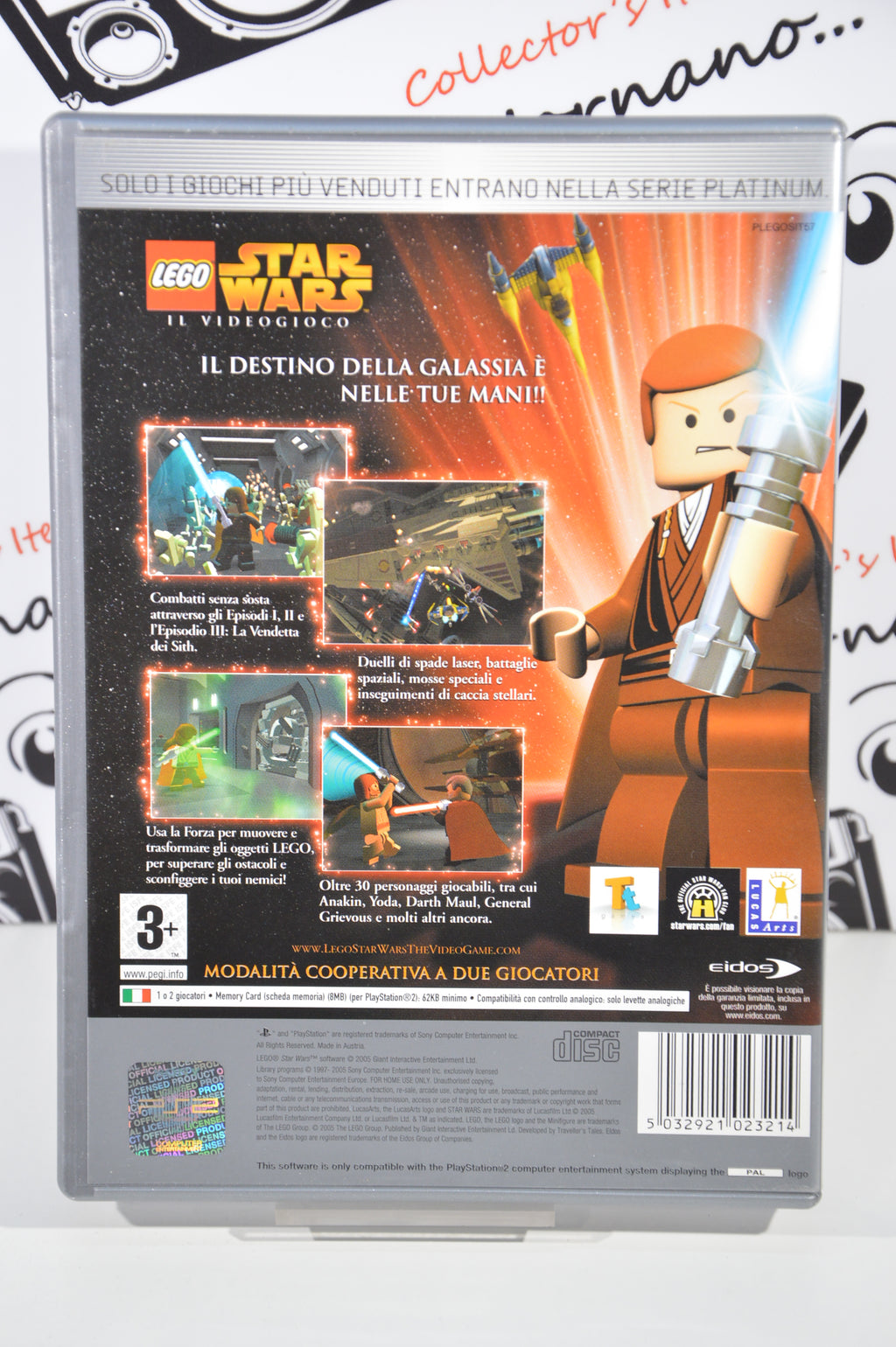 Lego Star Wars il videogioco platinum PlayStation 2 3+ Multilingua