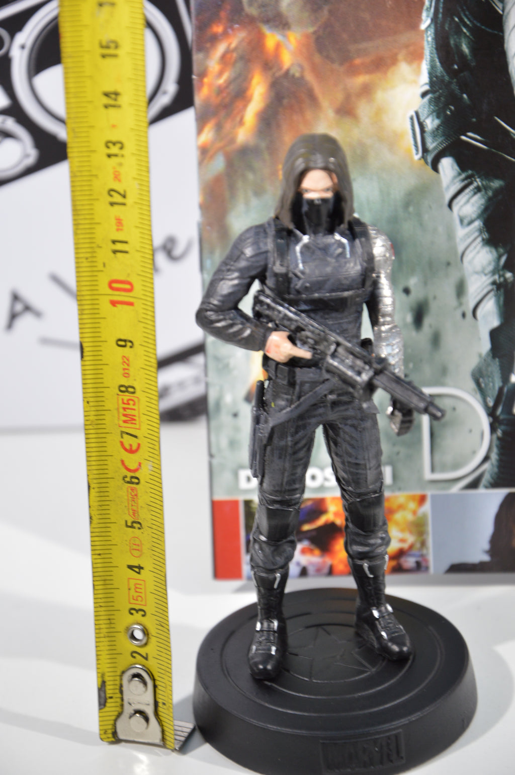 Winter Soldier Marvel movie collection 32 Eaglemoss Statuetta Marvel