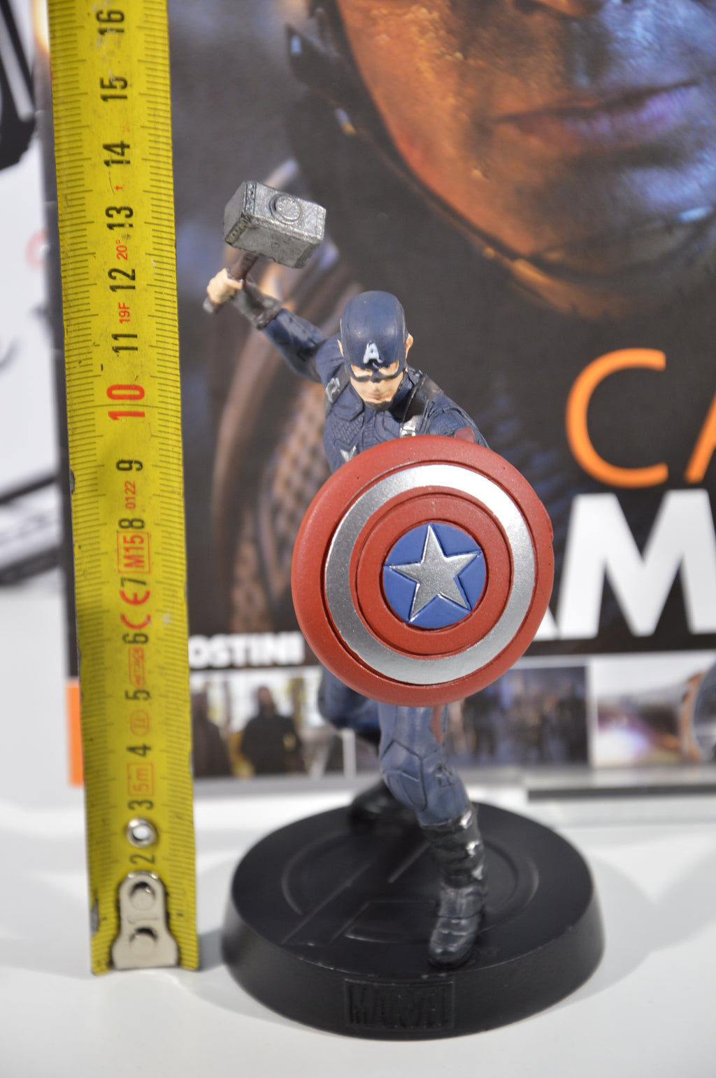 Capitan America Marvel movie collection 20 Eaglemoss Statuetta Marvel