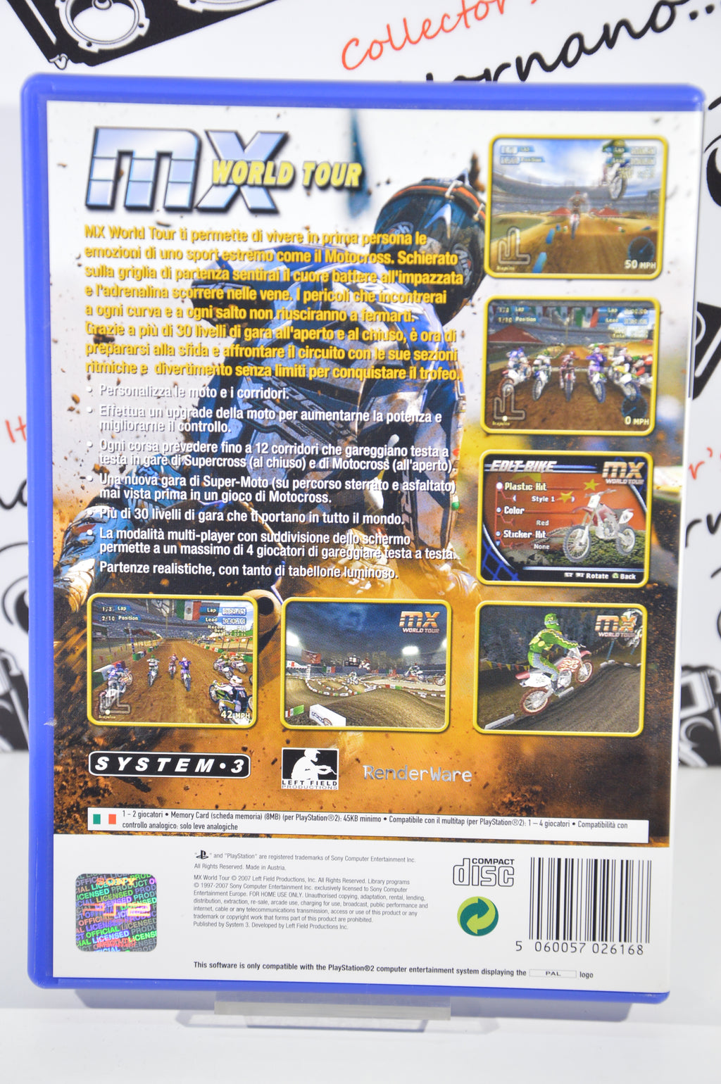 MX World Tour PlayStation 2 3+ Multilingua