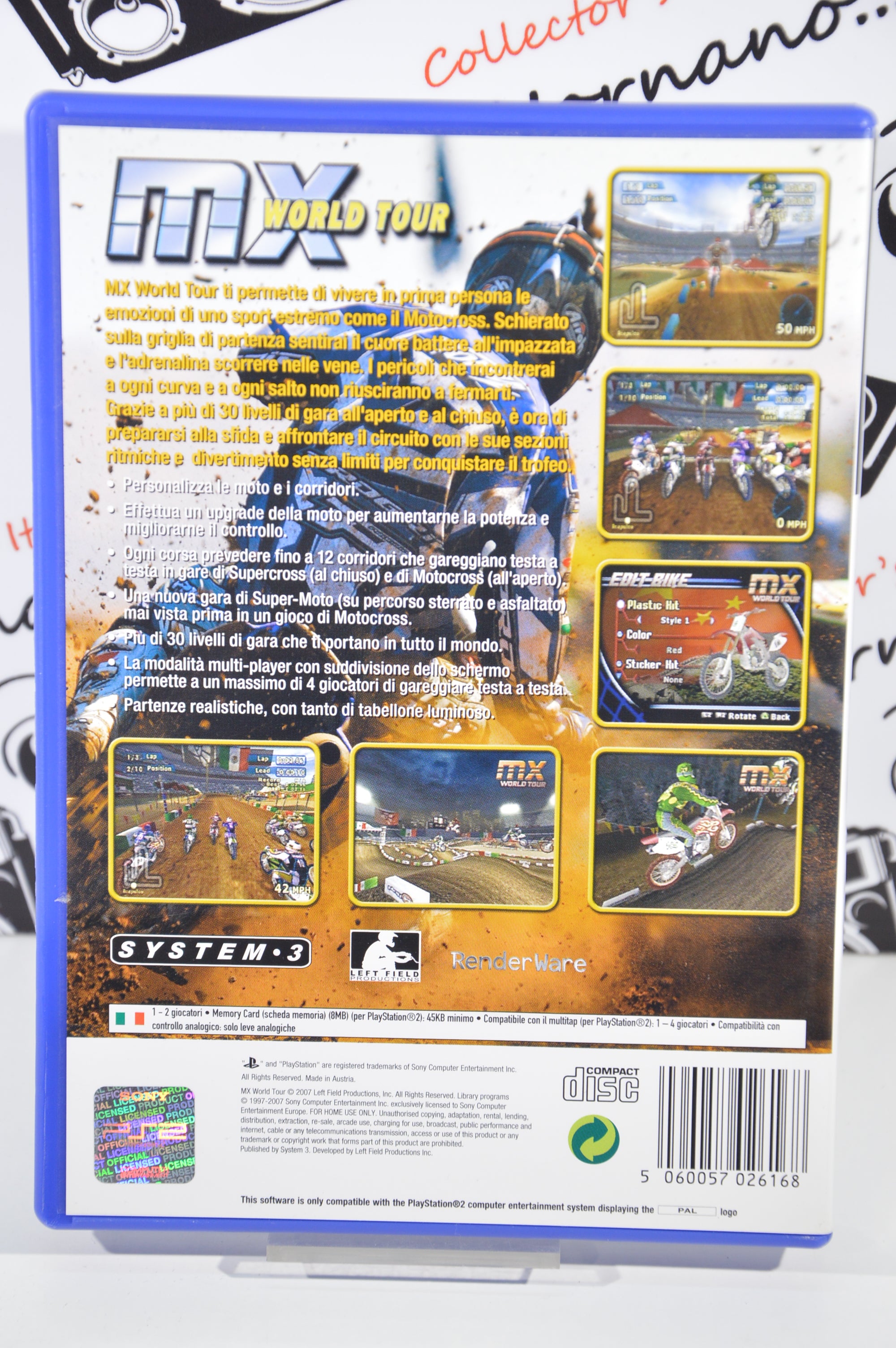 MX World Tour PlayStation 2 3+ Multilingua