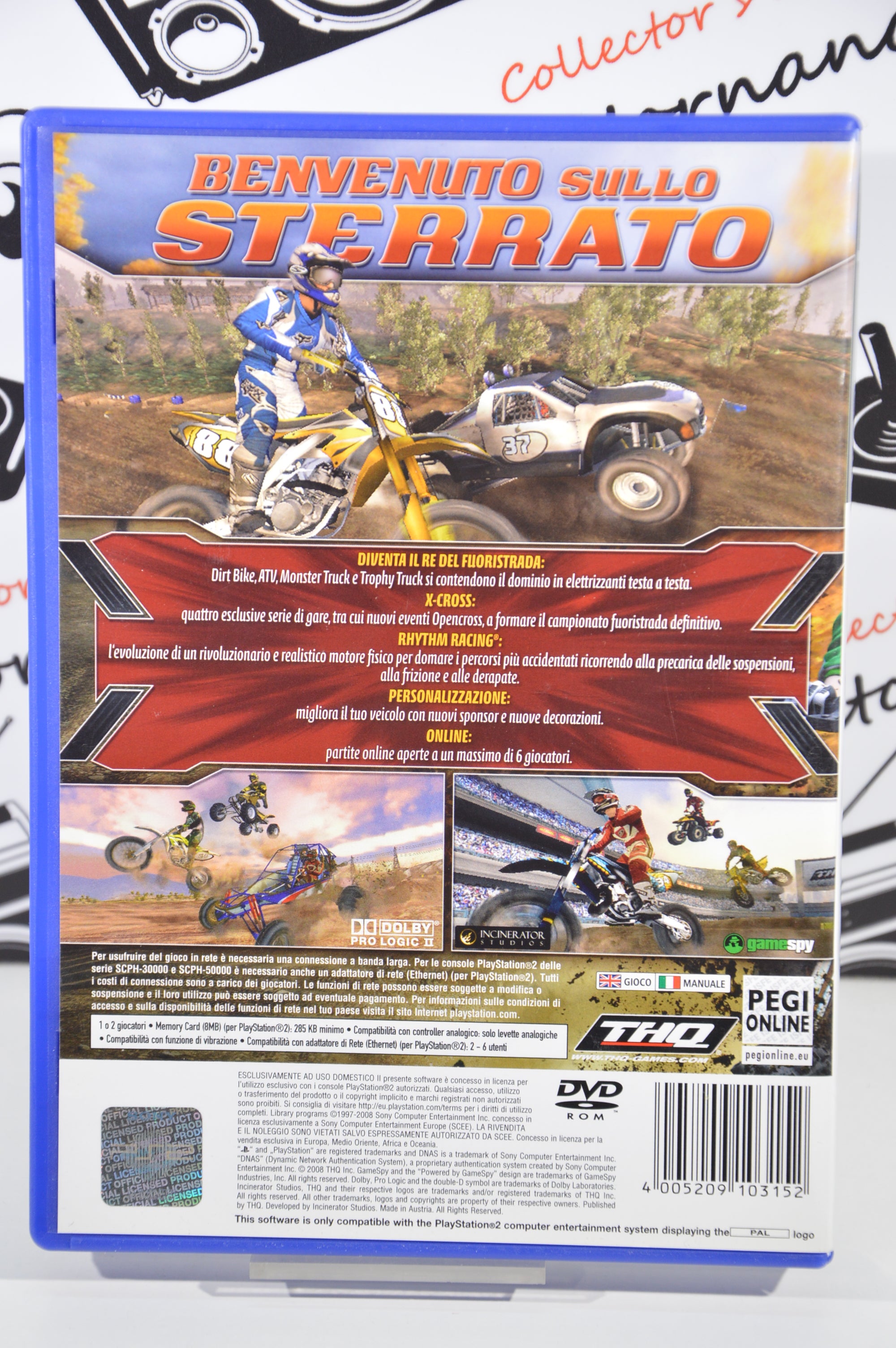 Mx vs Atv Untamed PlayStation 2 3+ Lingua Inglese