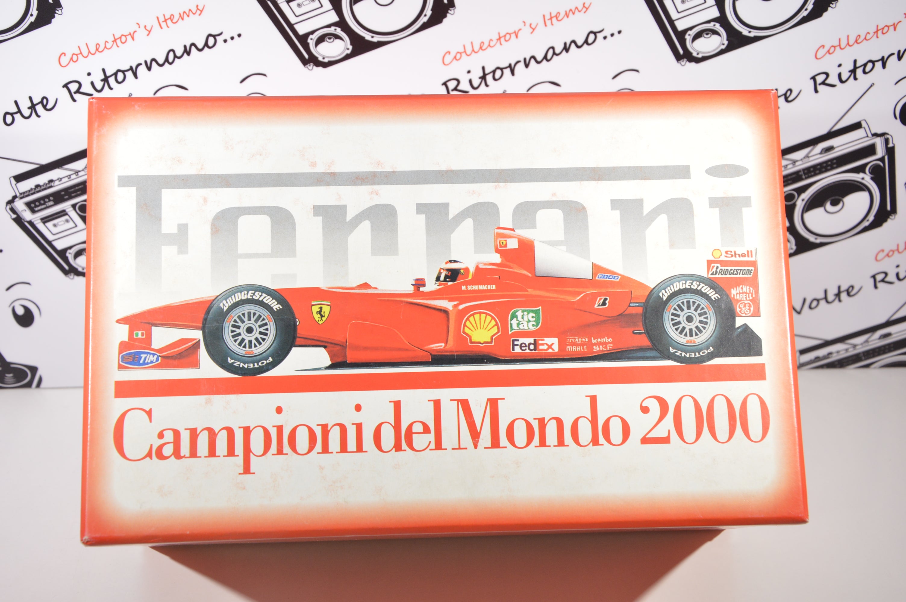 F1-2000 Ferrari Gp Malaysia Schumacher Campione del mondo BBR Models scala 1:43