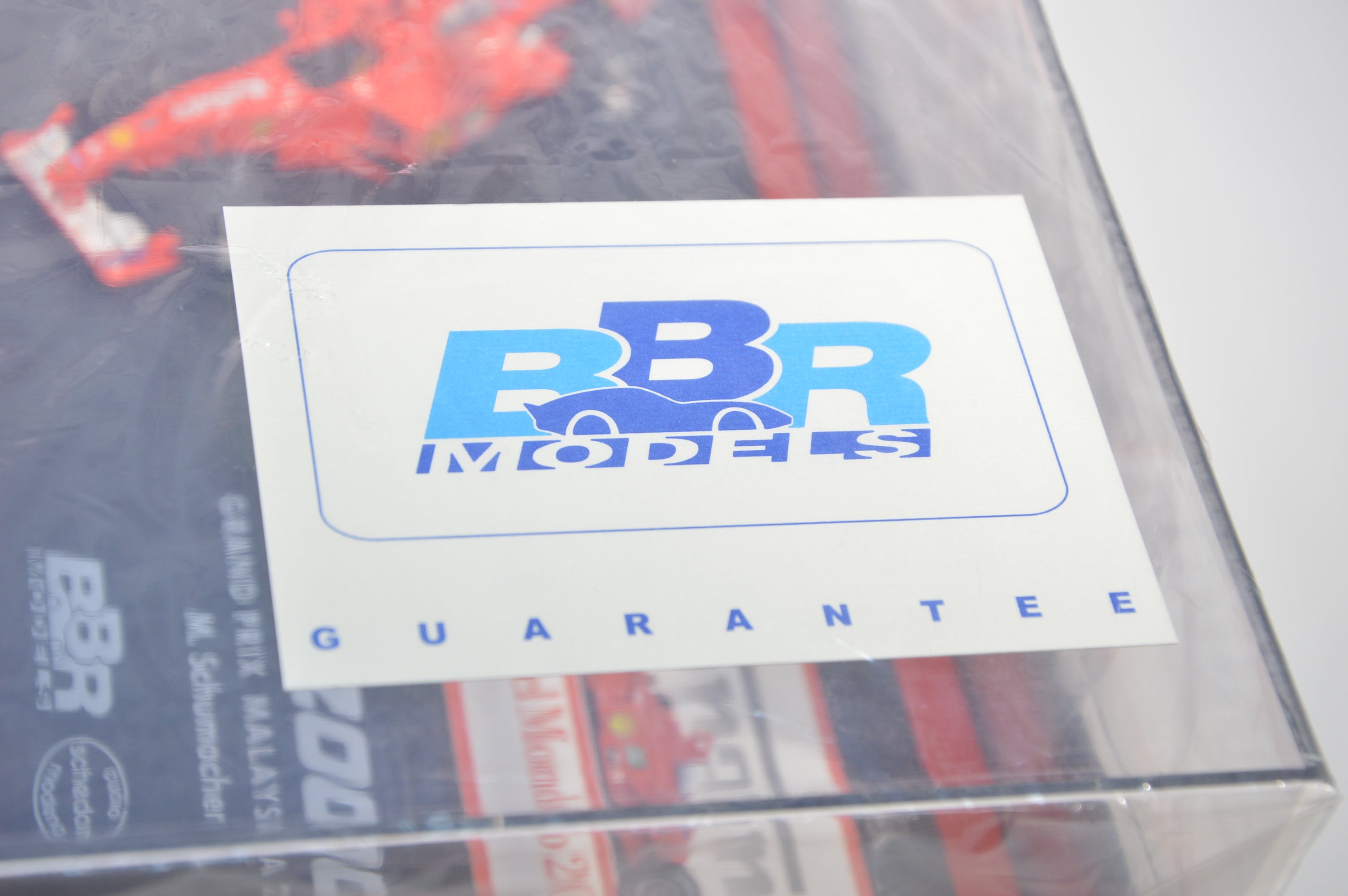 F1-2000 Ferrari Gp Malaysia Schumacher Campione del mondo BBR Models scala 1:43