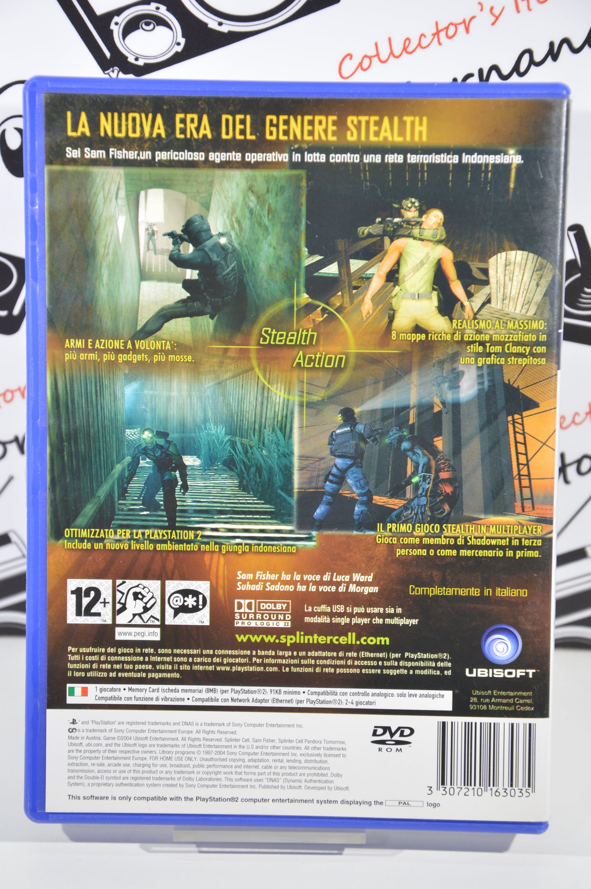 Splinter Cell Pandora tomorrow PlayStation 2 12+ Multilingua