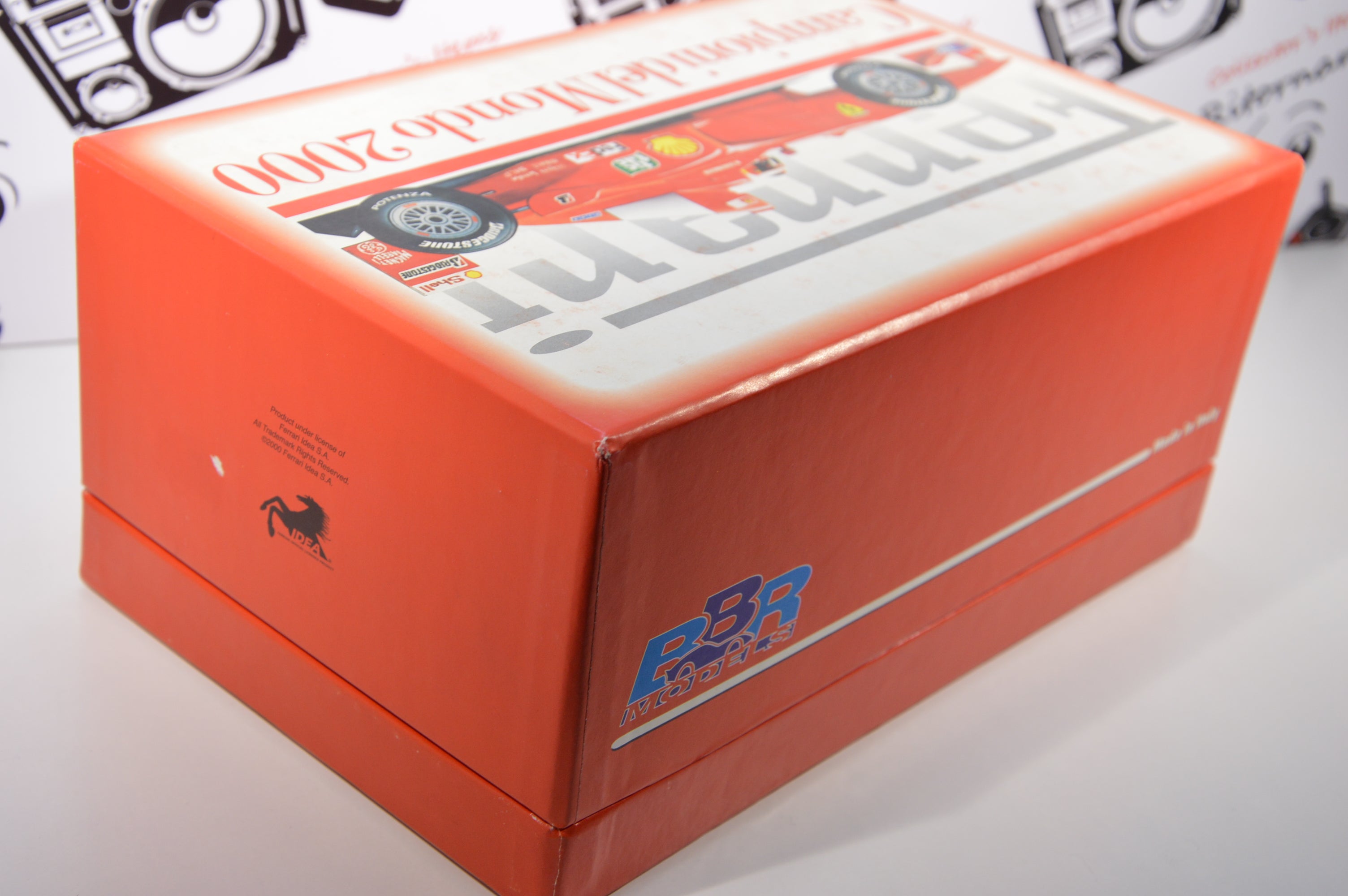 F1-2000 Ferrari Gp Malaysia Schumacher Campione del mondo BBR Models scala 1:43