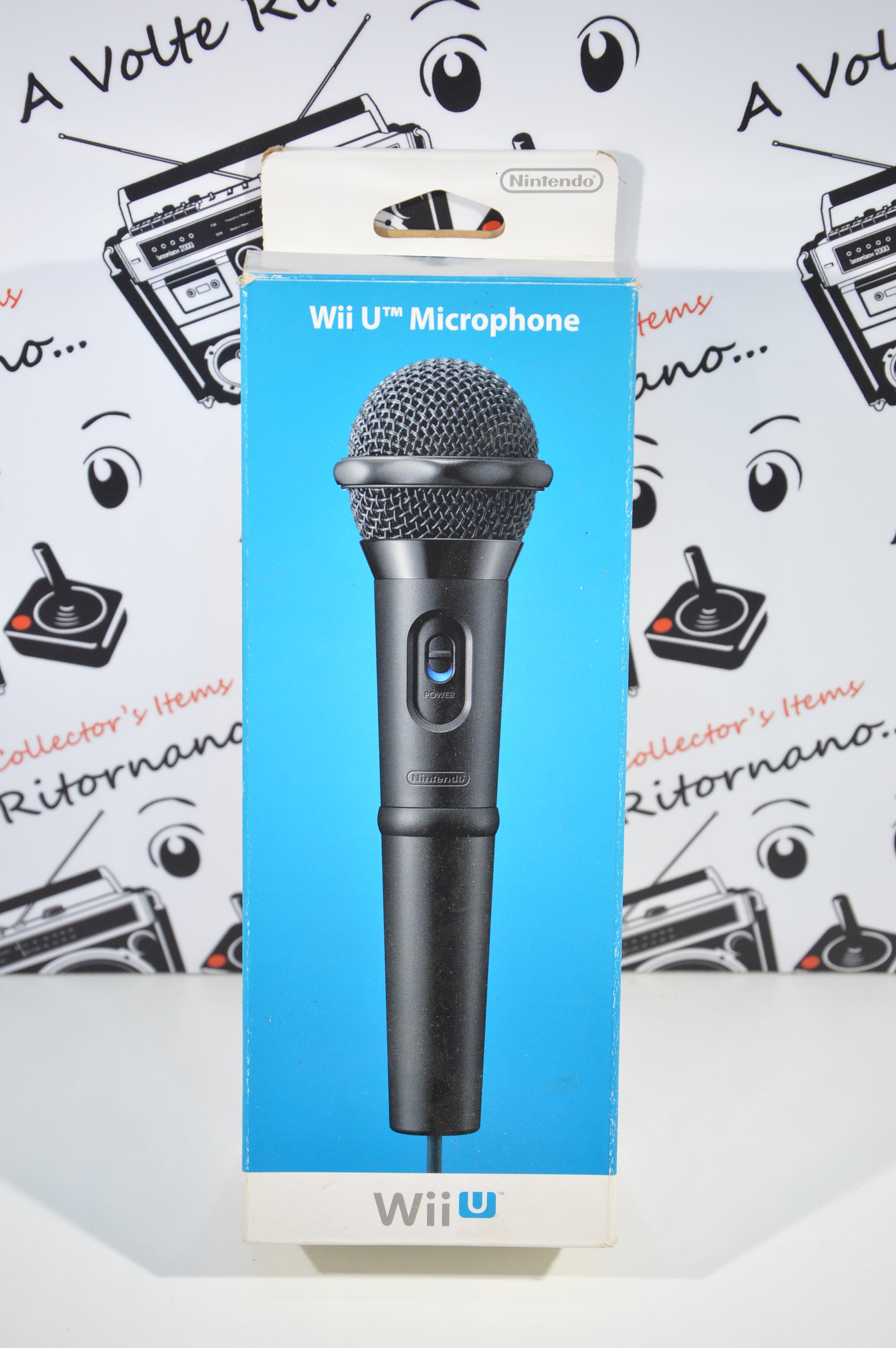 MIcrofono Nintendo Wii U accessorio originale joypad Wii U console
