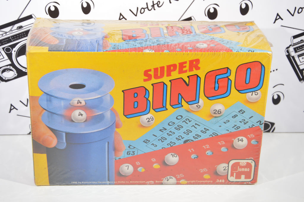 Super Bingo Jumbo anno 1986 gioco da tavolo vintage