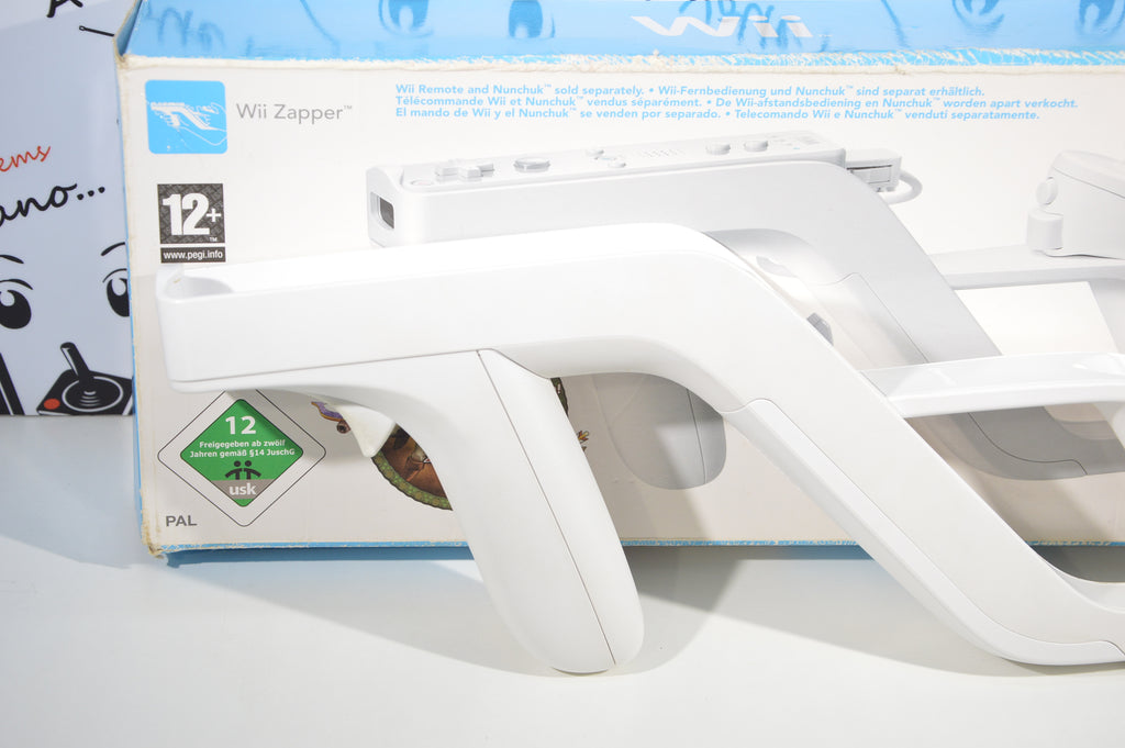 Wii Zapper + gioco Link's Crossbow training Nintendo Wii accessorio Wii console
