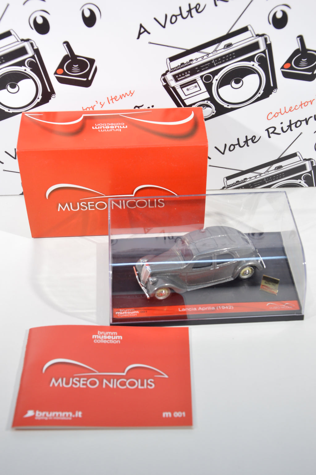 Lancia Aprilia 1942 Museo Nicolis Brumm scala 1:43 die cast model