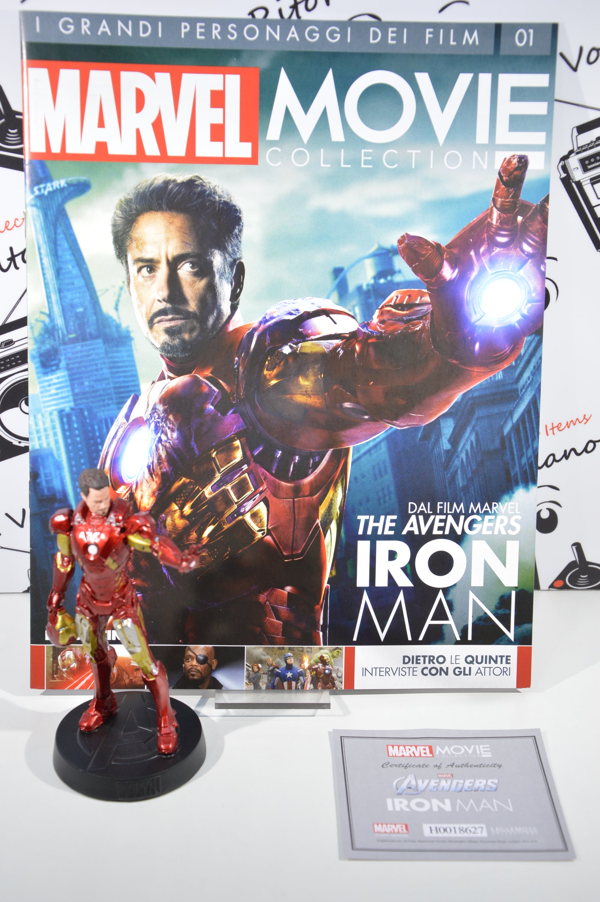 Iron Man Marvel movie collection 01 Eaglemoss Statuetta Marvel