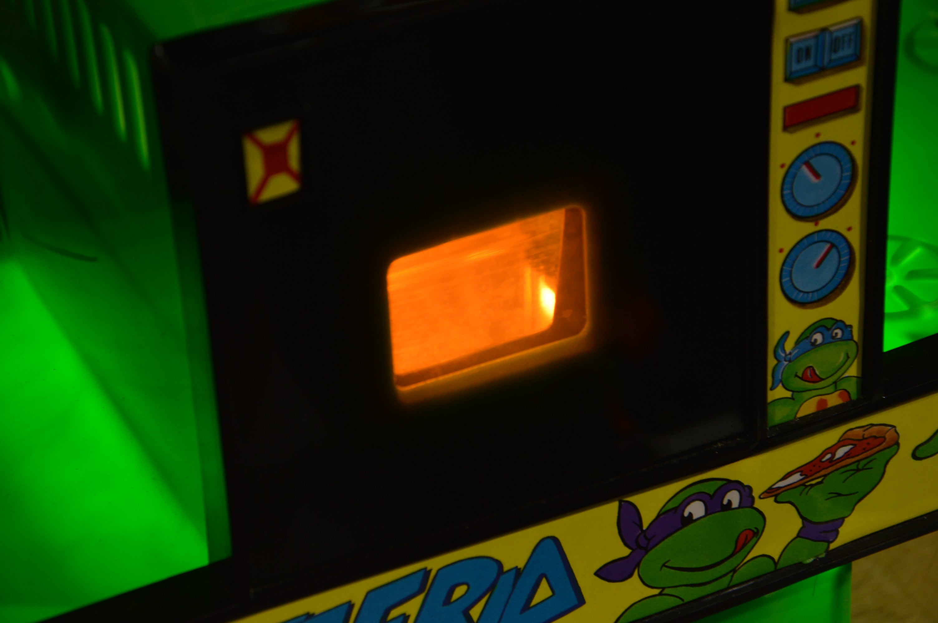 Harbert Turtles pizzeria forno Tartarughe Fantastiko vintage completo funziona