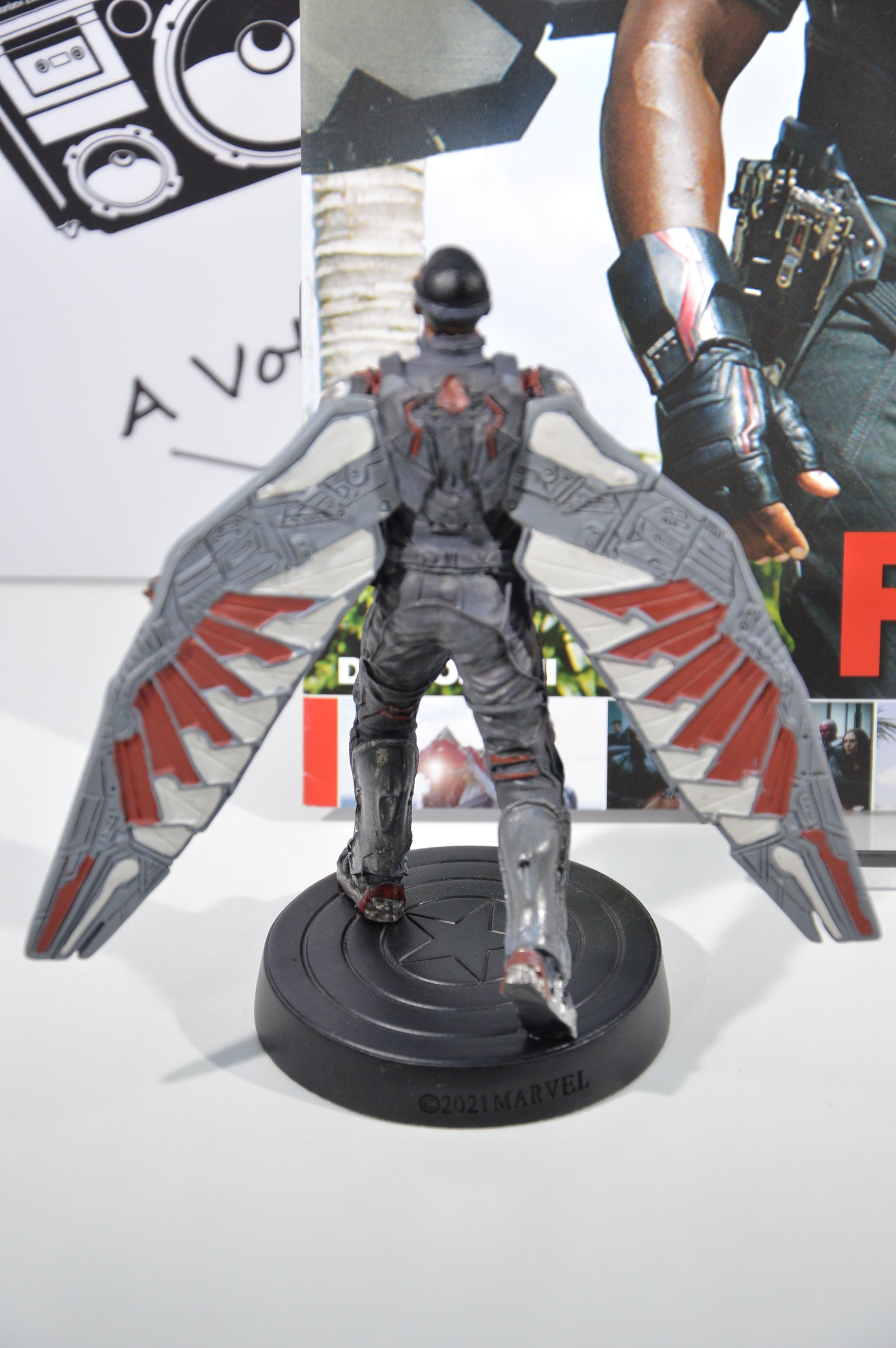 Falcon Marvel movie collection 17 Eaglemoss Statuetta Marvel