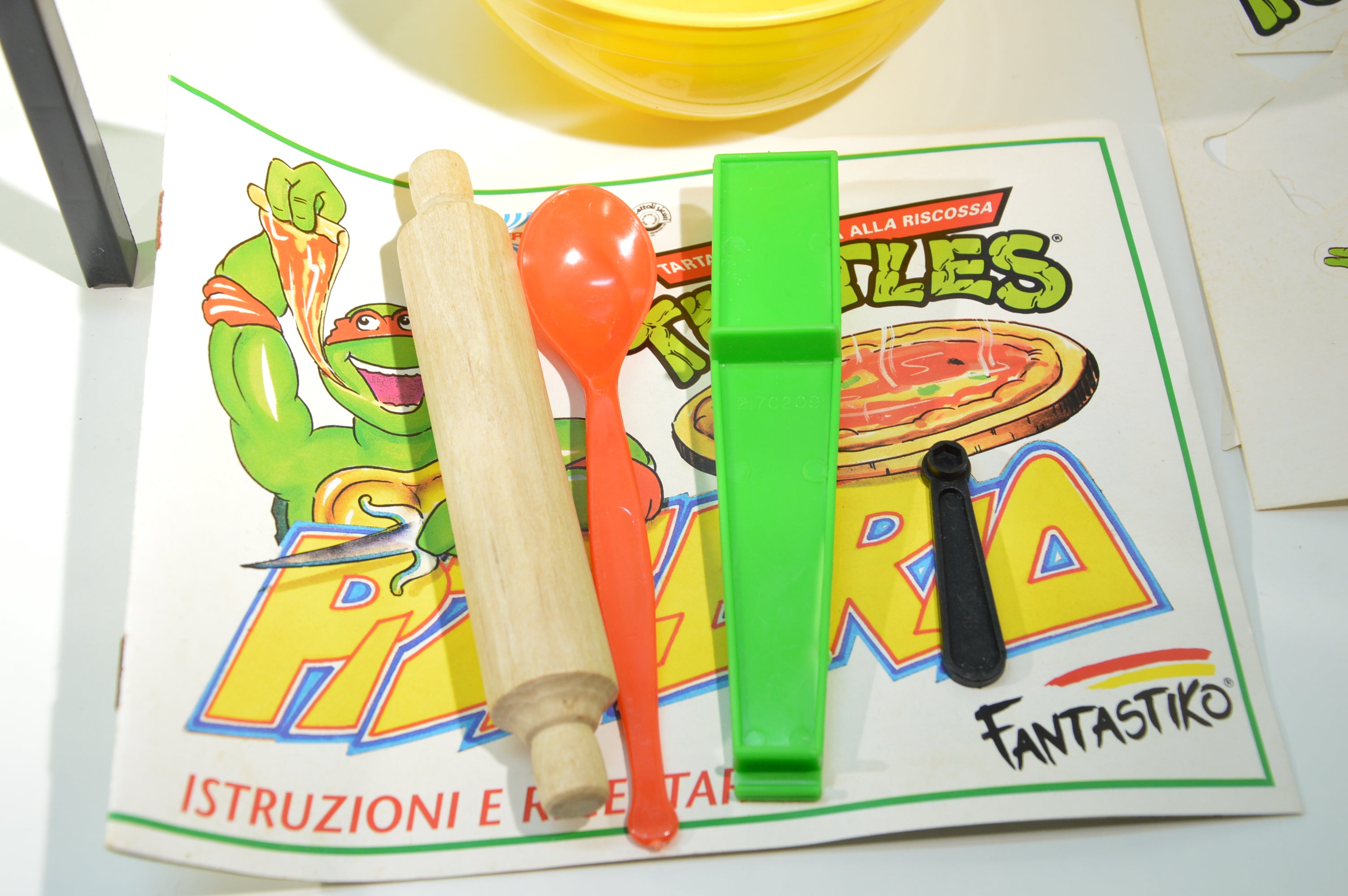 Harbert Turtles pizzeria forno Tartarughe Fantastiko vintage completo funziona