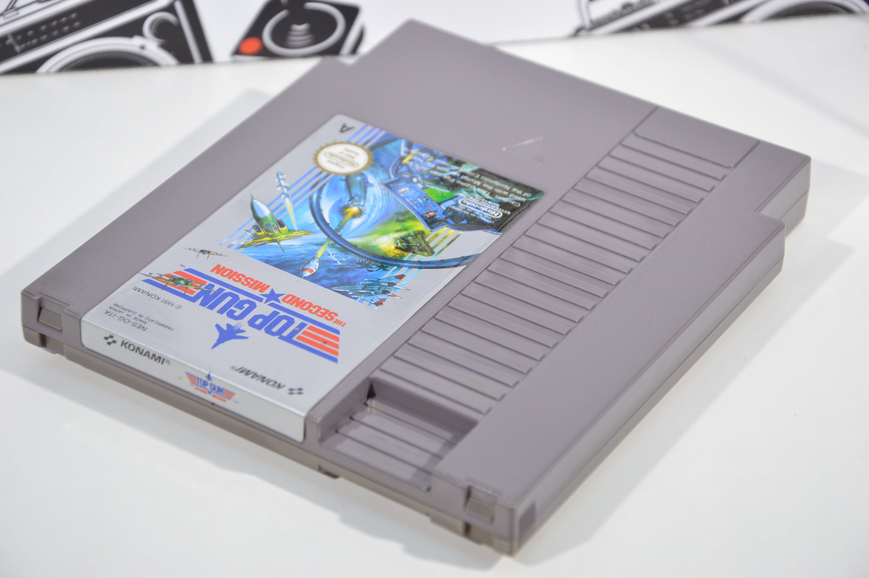 Top Gun second mission Nintendo Nes Konami 1991 PAL A