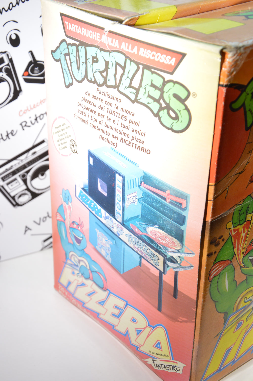 Harbert Turtles pizzeria forno Tartarughe Fantastiko vintage completo funziona