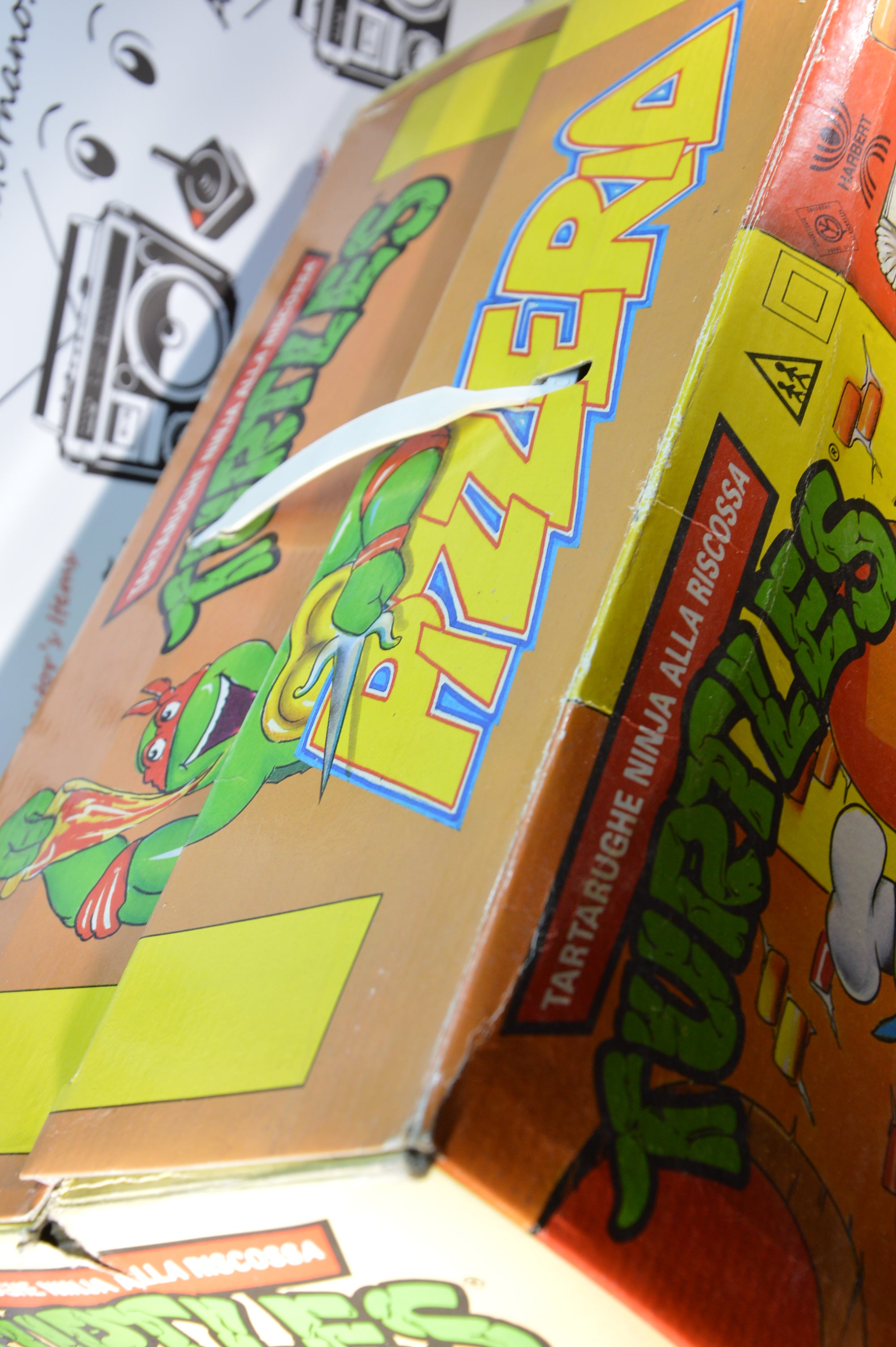 Harbert Turtles pizzeria forno Tartarughe Fantastiko vintage completo funziona
