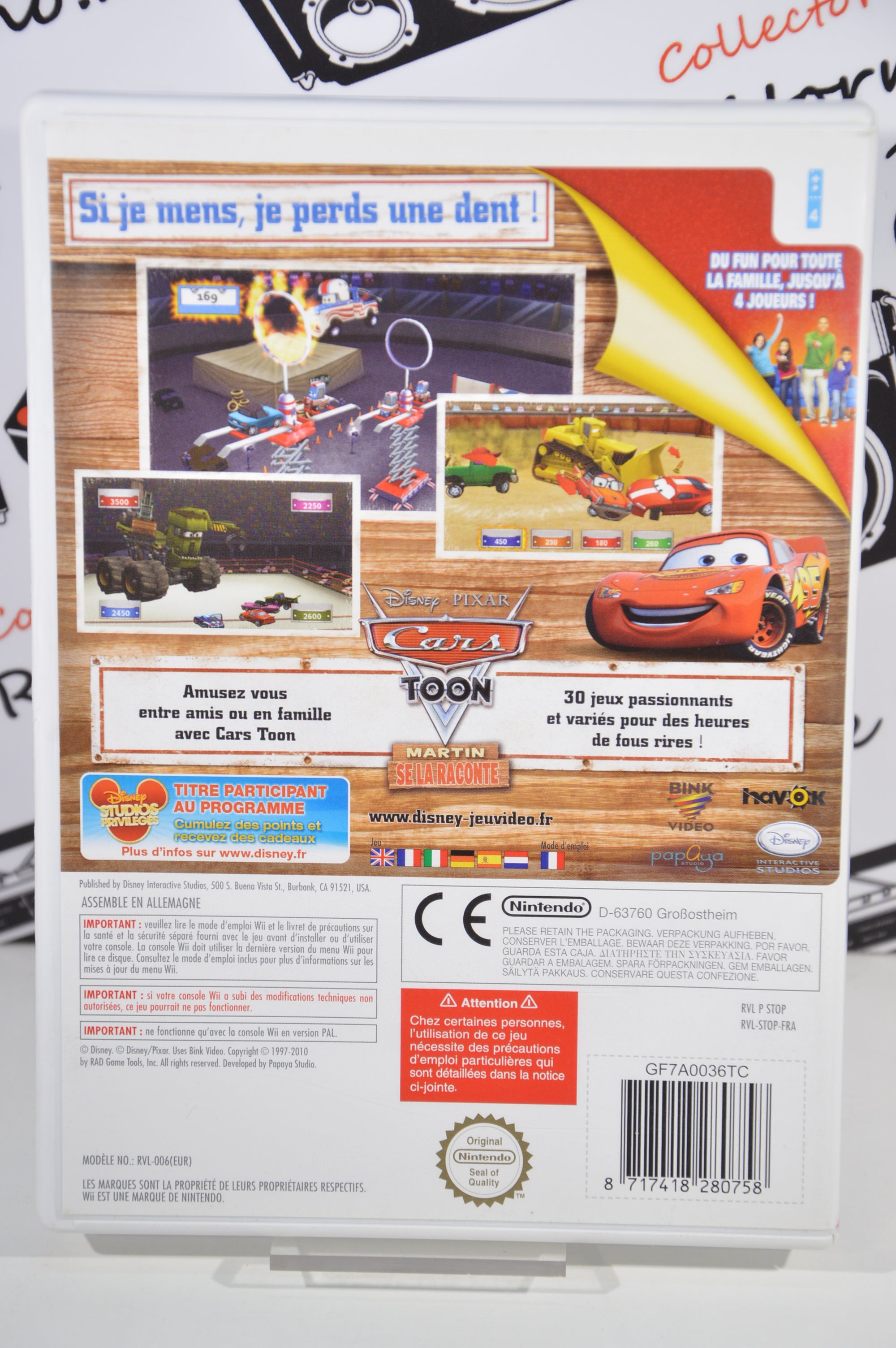 Cars Toon le incredibili storie di Carl Attrezzi Nintendo Wii 3+ Multilingua