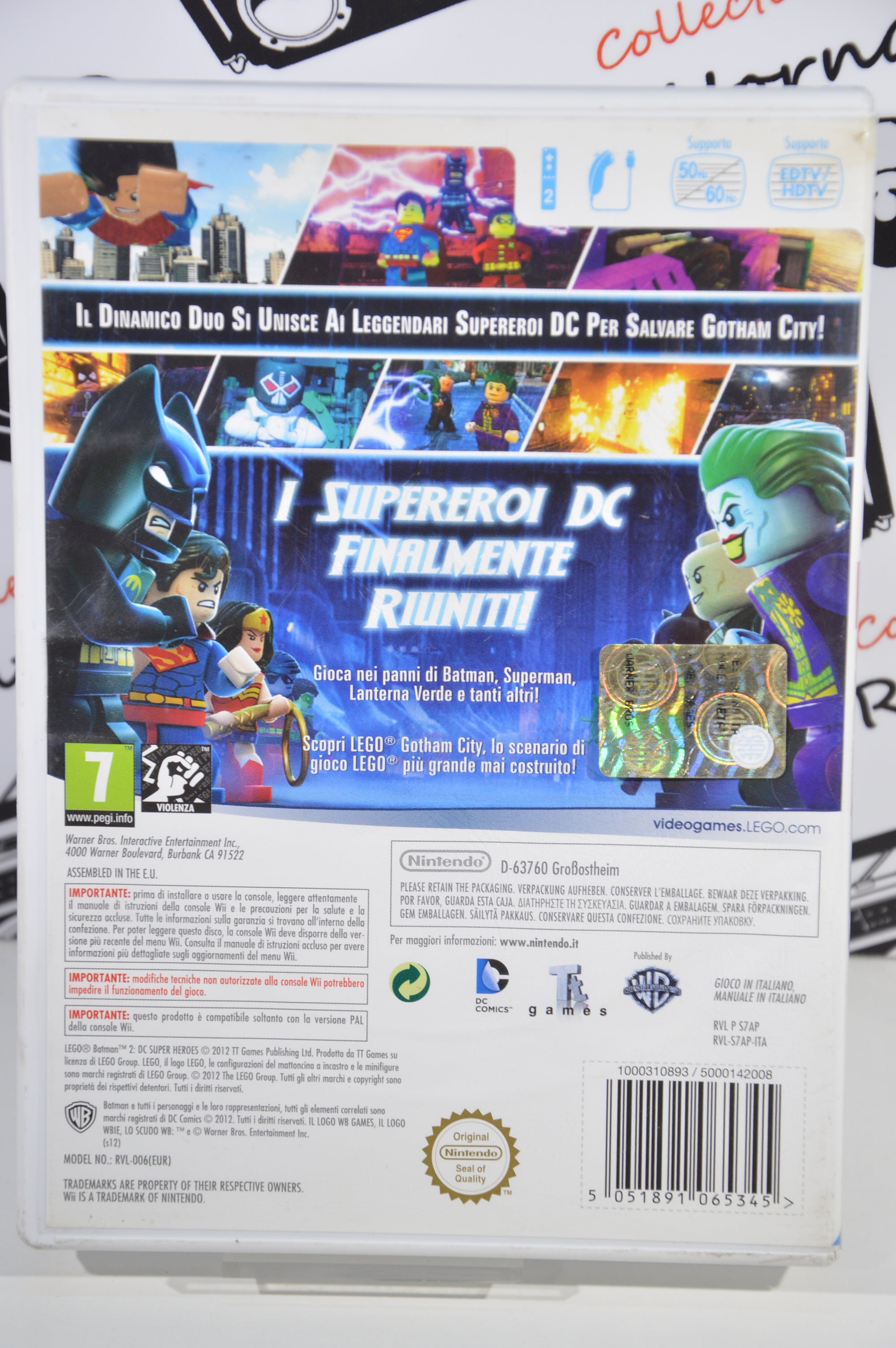 Lego Batman 2 Nintendo Wii 7+ Multilingua