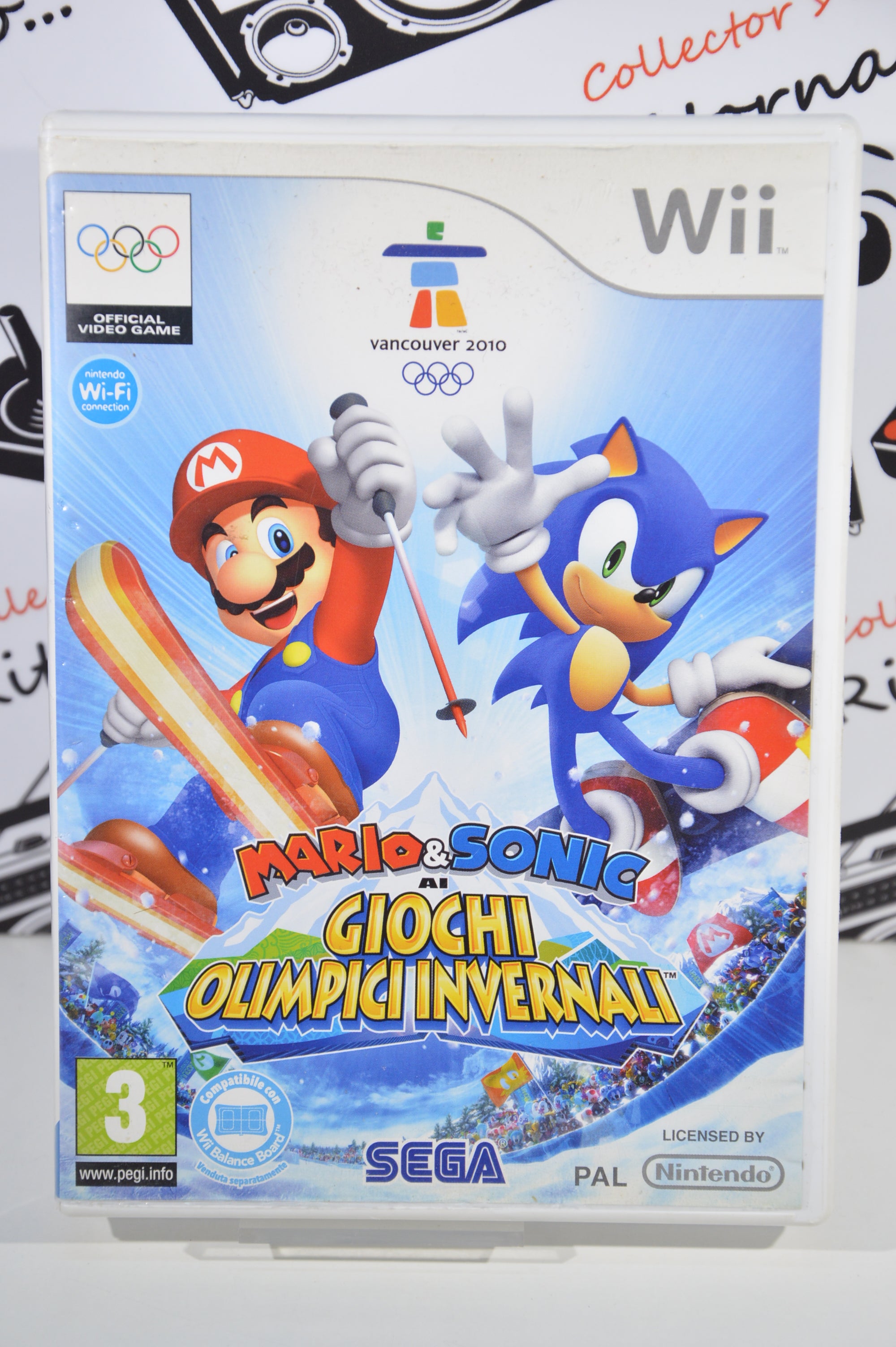 Mario e Sonic ai giochi olimpici invernali Nintendo Wii 3+ Multilingua