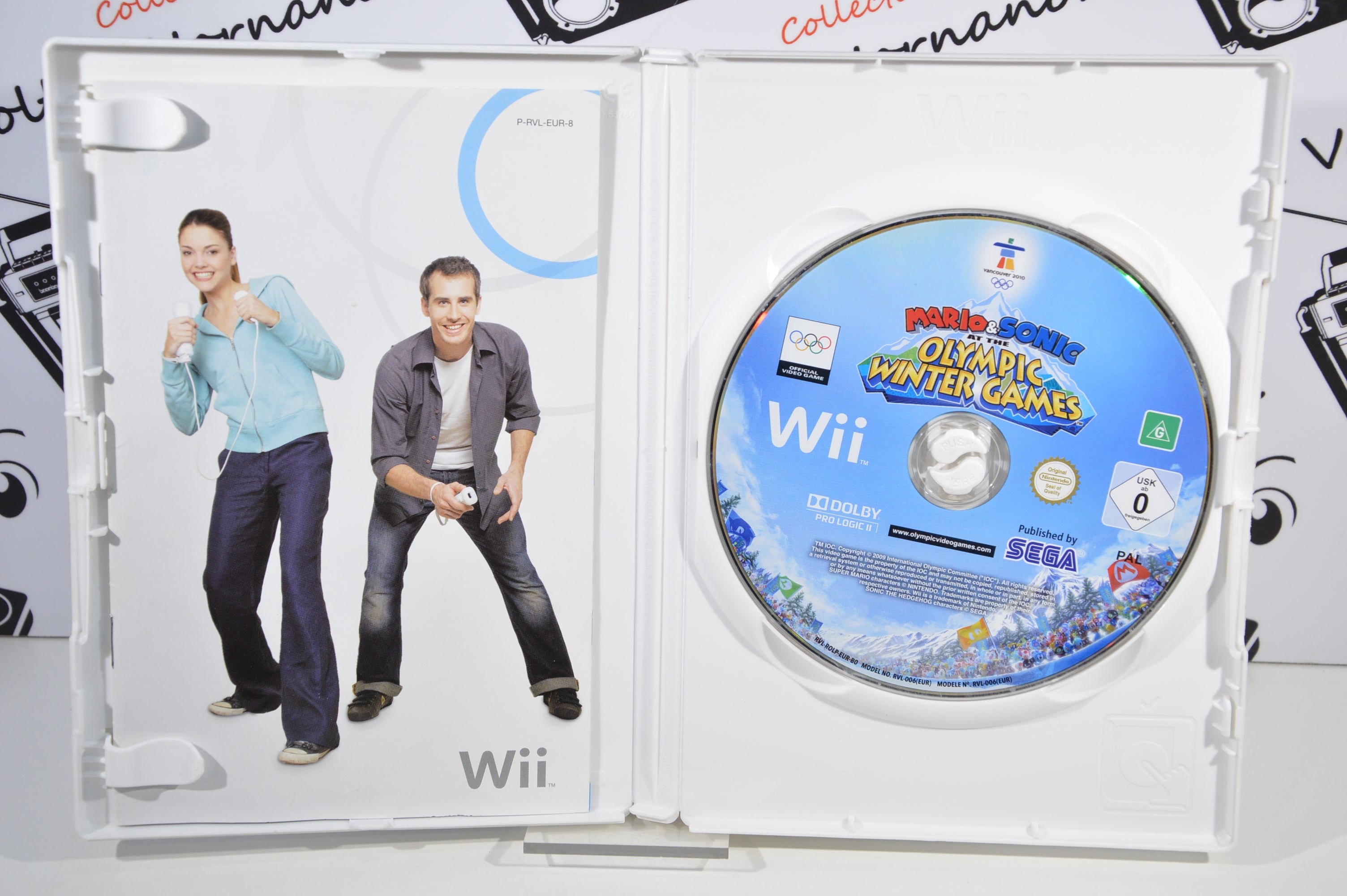 Mario e Sonic ai giochi olimpici invernali Nintendo Wii 3+ Multilingua
