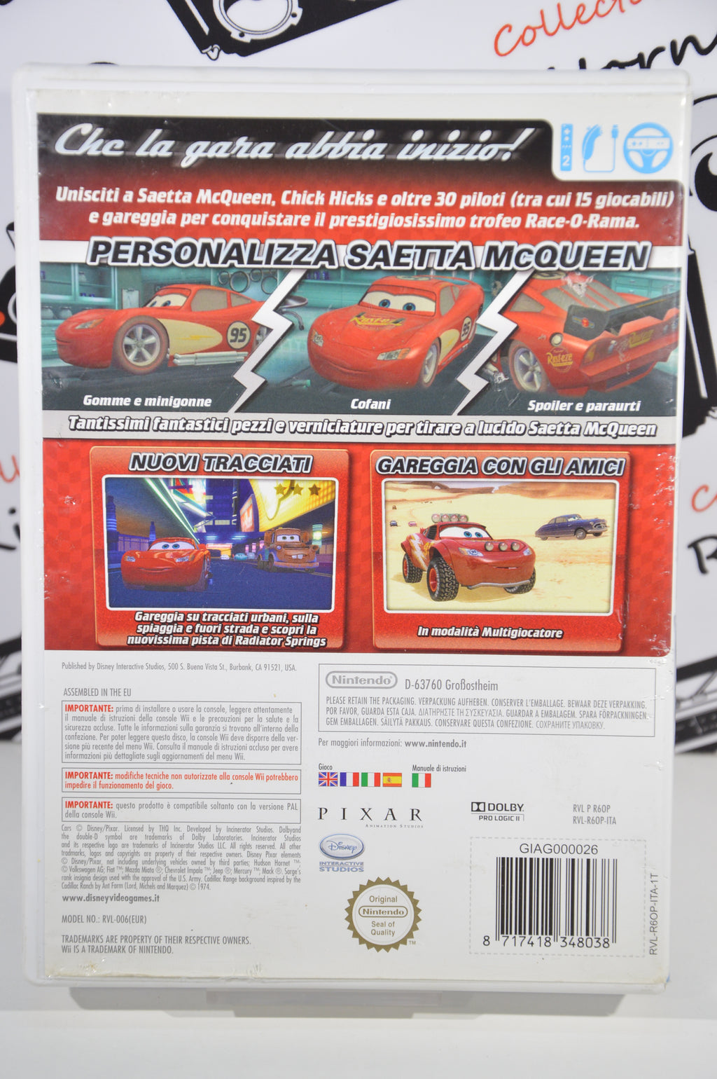 Cars race o rama Nintendo Wii 3+ Multilingua