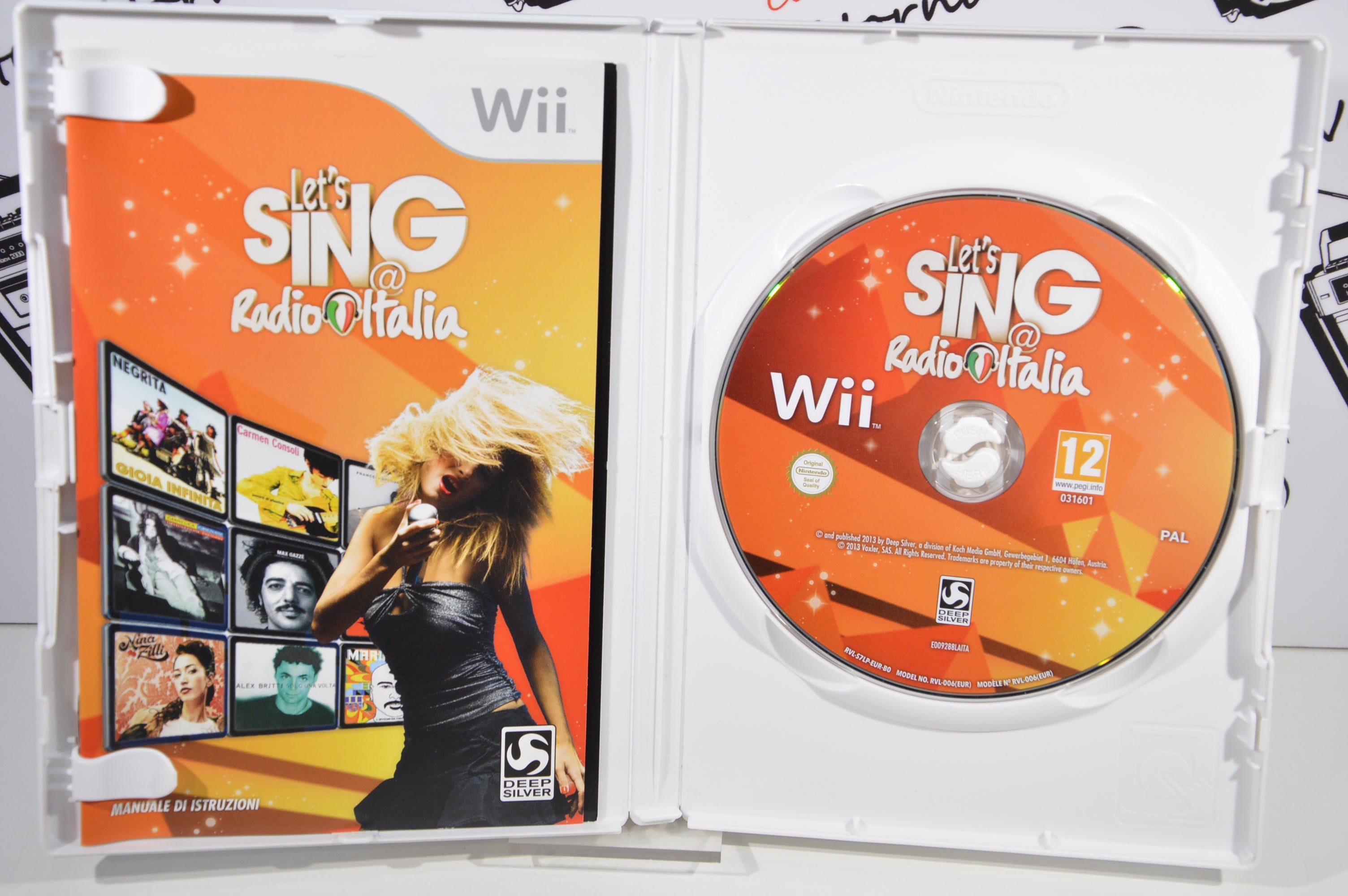 Let's sing Radio Italia Nintendo Wii 12+ Multilingua
