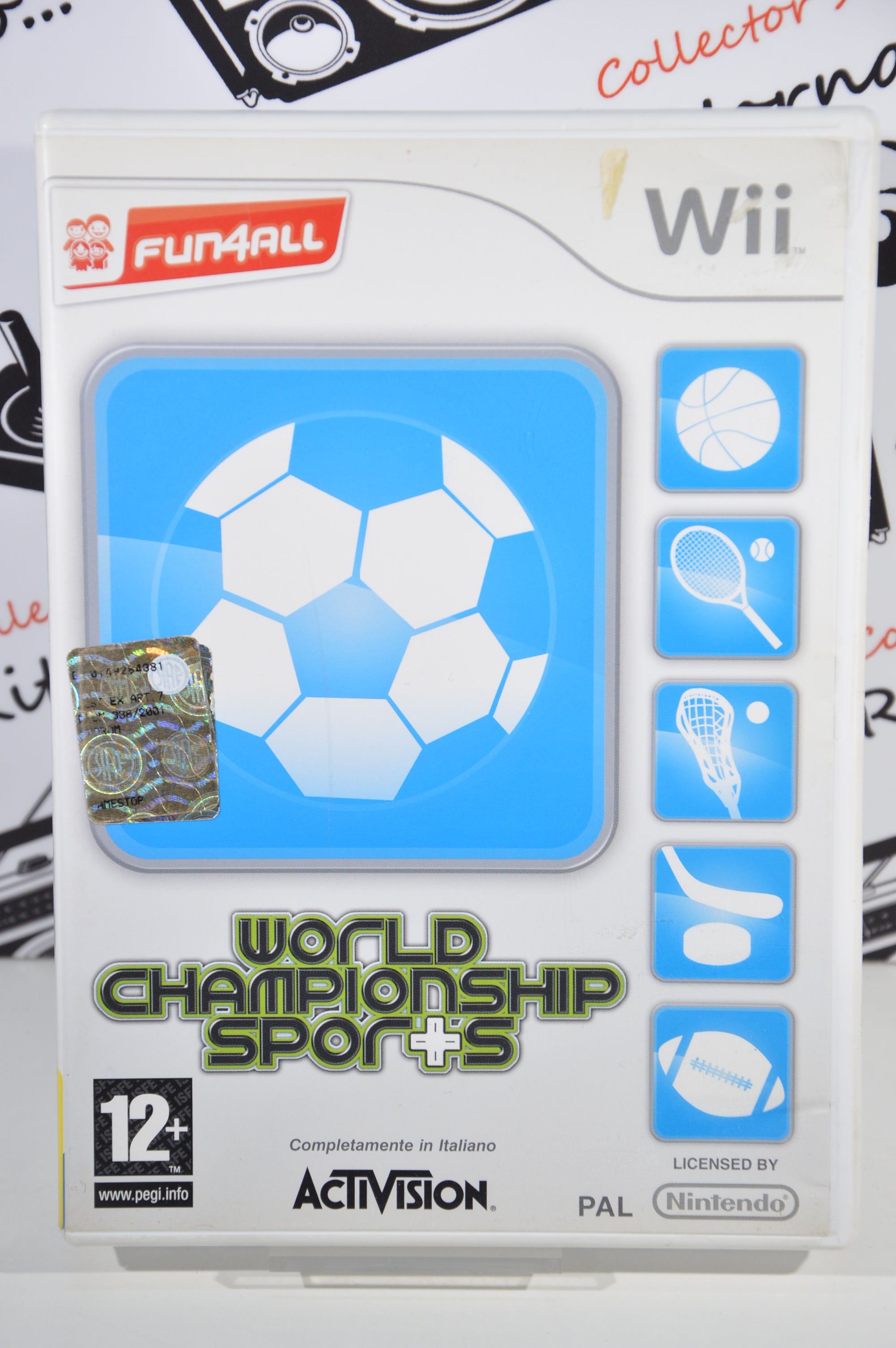 World championship sports Nintendo Wii 12+ Multilingua