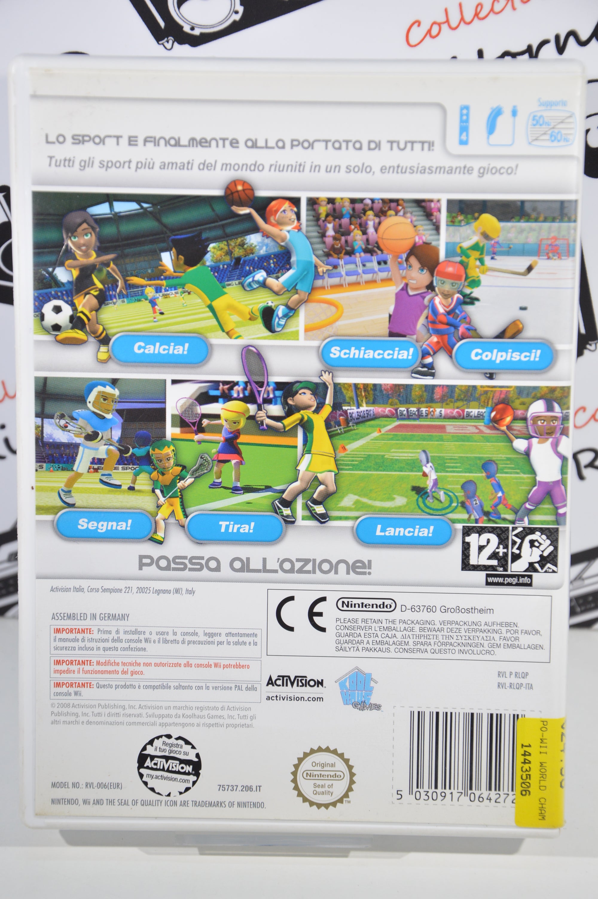 World championship sports Nintendo Wii 12+ Multilingua