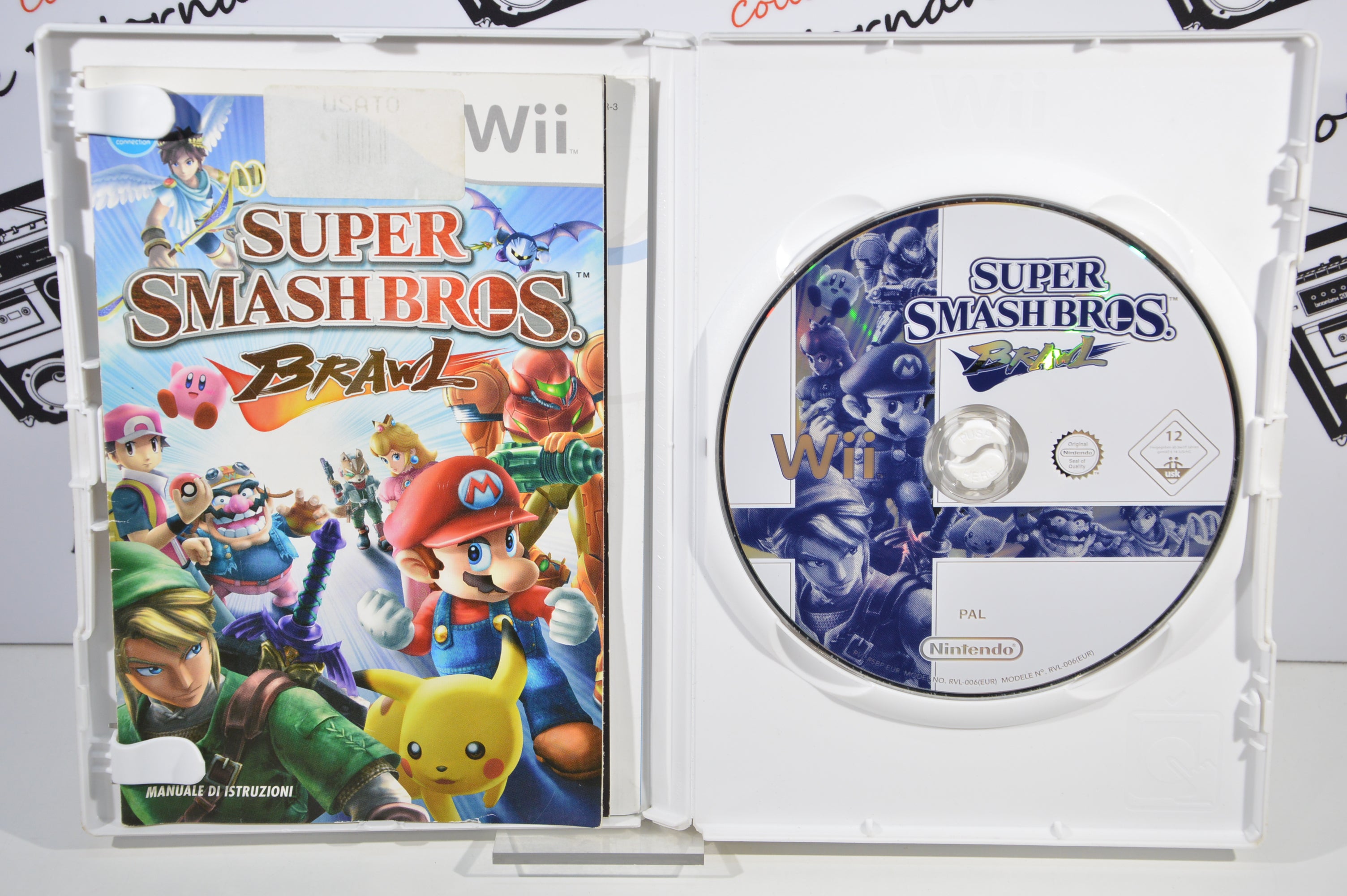 Super Smash bros brawl Nintendo Wii 12+ Multilingua