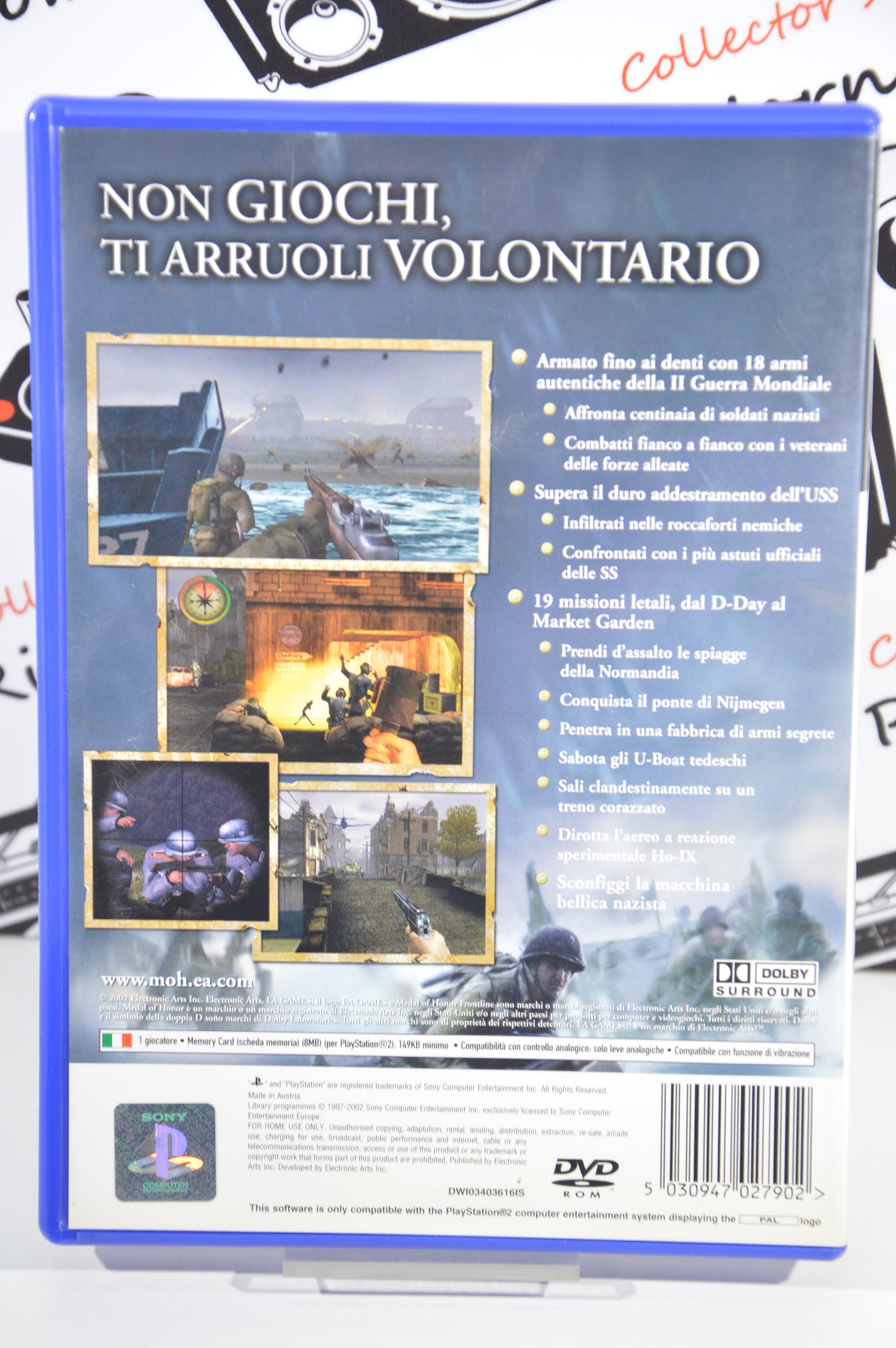 Madal of Honor frontline PlayStation 2 15+ Multilingua