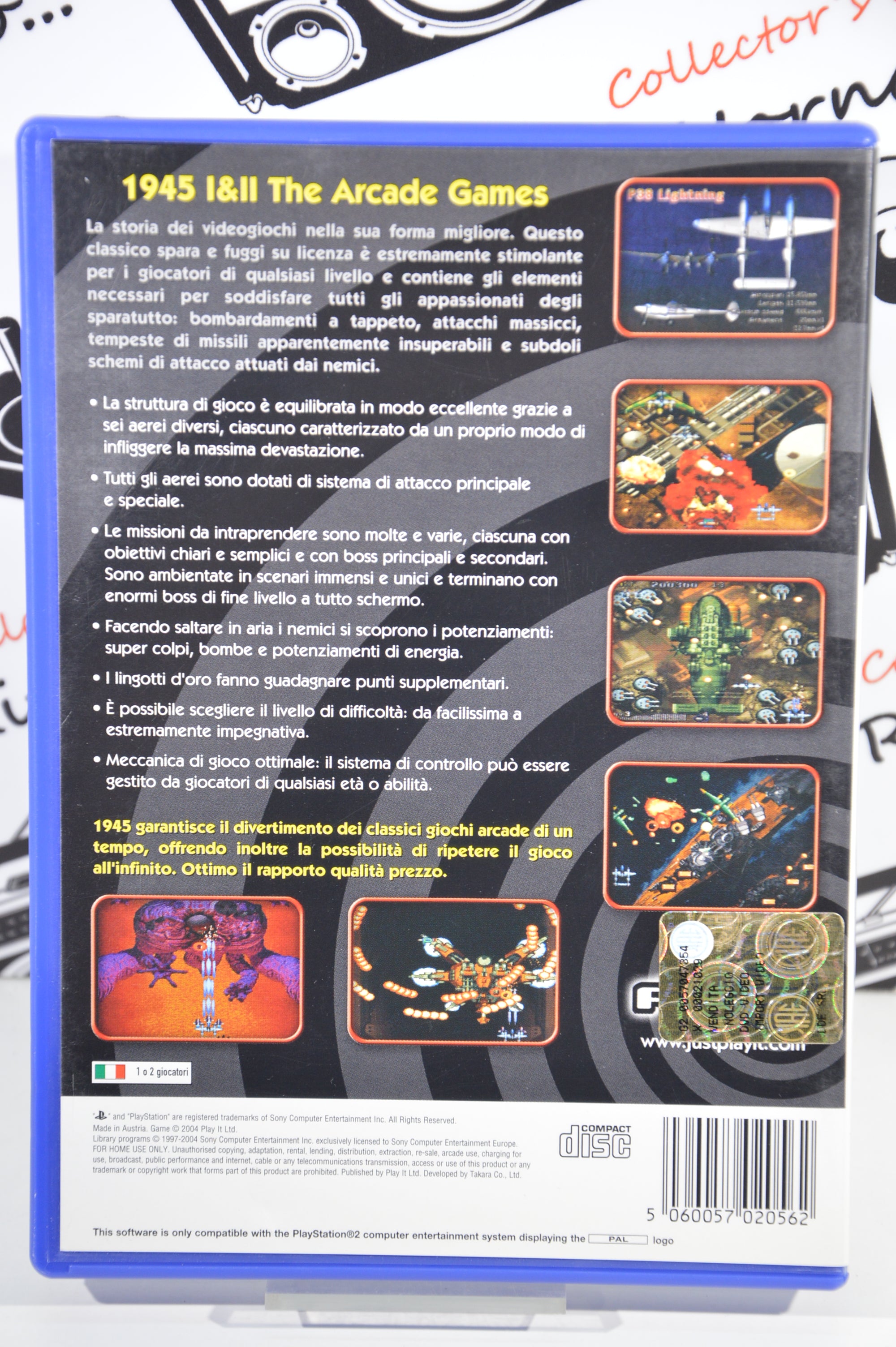 1945 I e II The arcade games PlayStation 2 3+ Multilingua