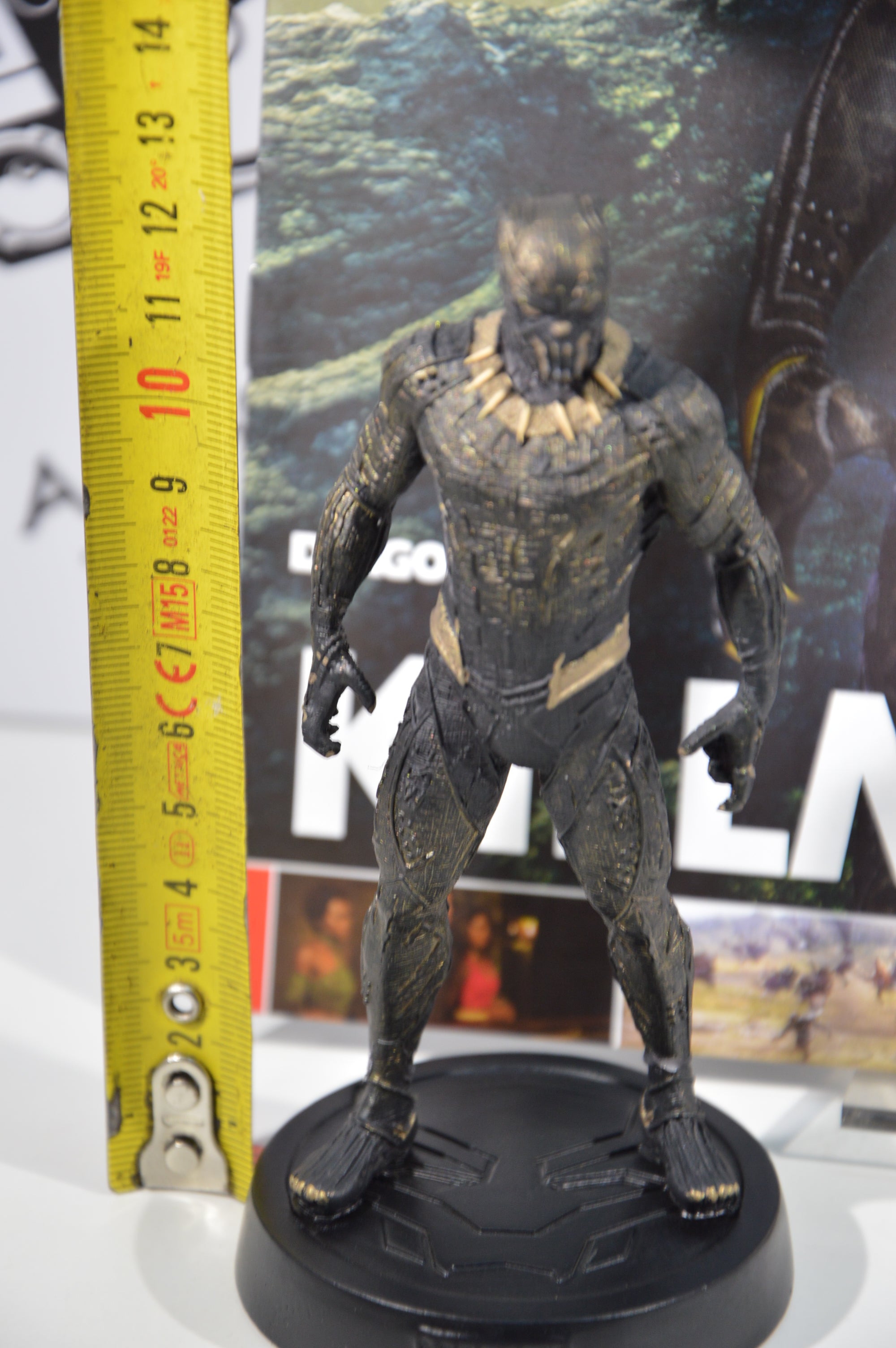 Erik Killmonger Marvel movie collection 27 Eaglemoss Statuetta Marvel