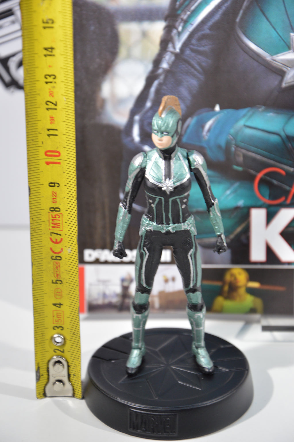 Capitan Marvel Kree suite Marvel movie collection 31 Eaglemoss Statuetta Marvel
