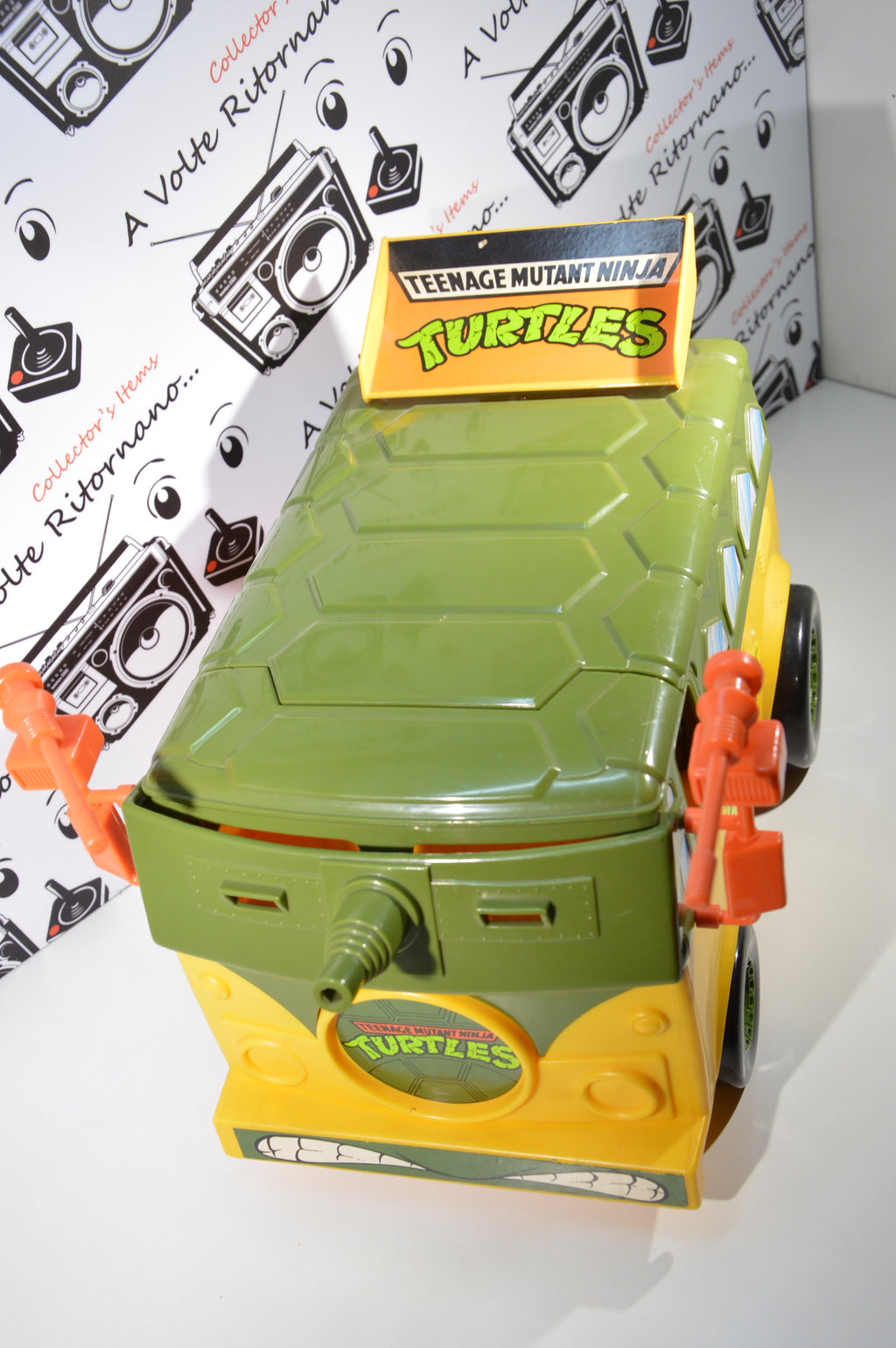 Furgone Tartarughe ninja van veicolo Turtles Playmates toys 1989 incompleto