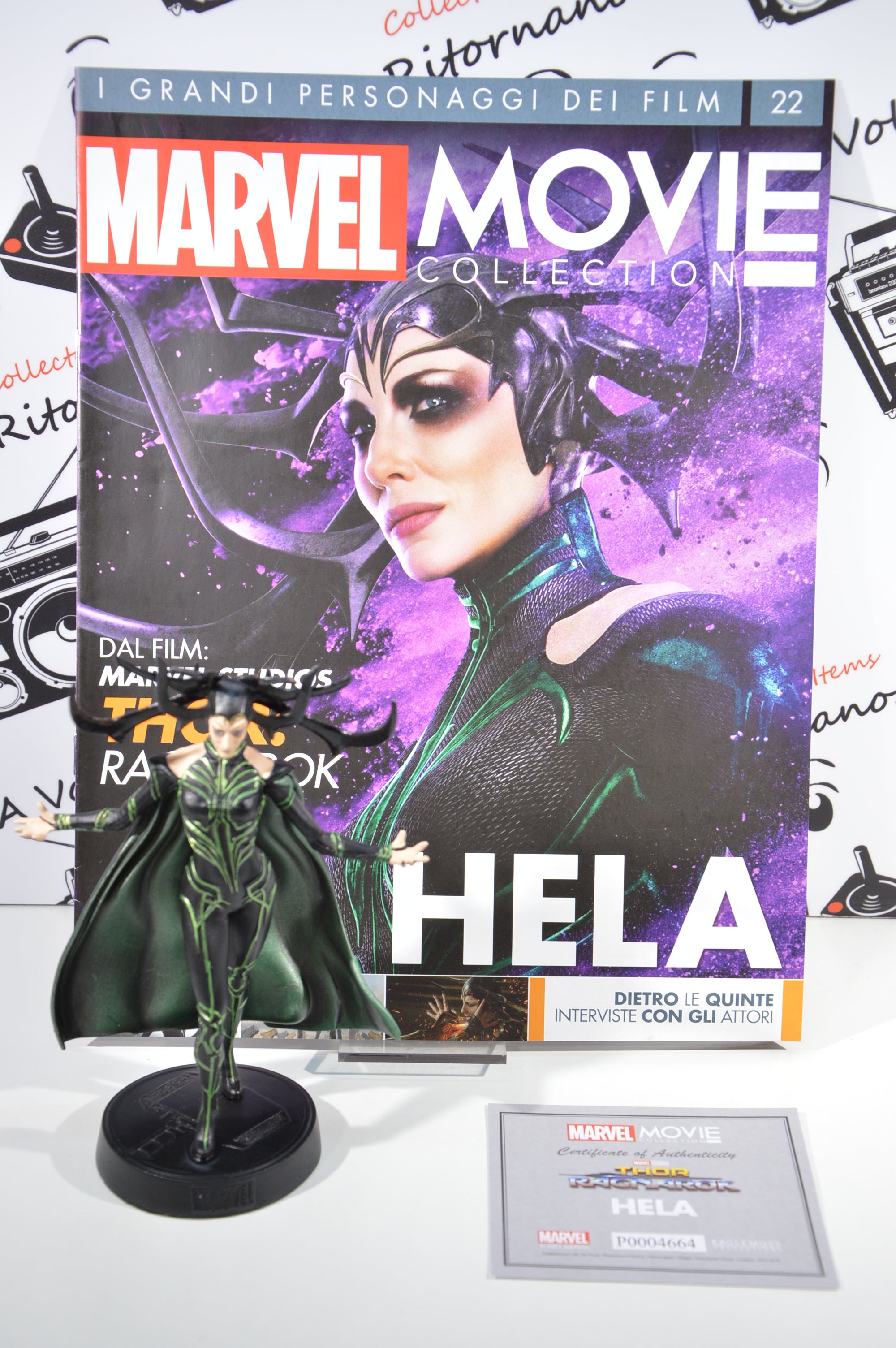 Hela Marvel movie collection 22 Eaglemoss Statuetta Marvel