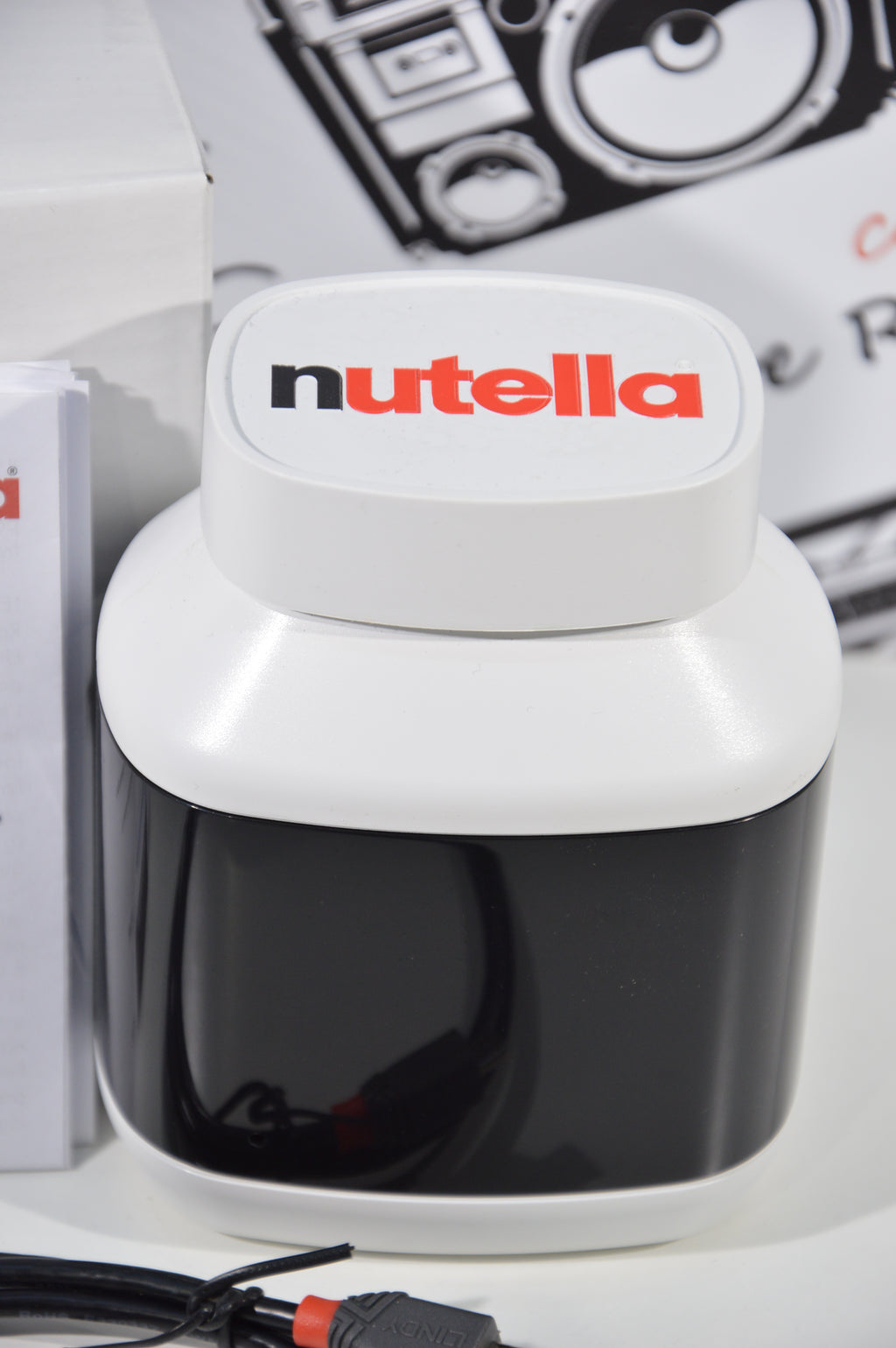 Nutella radiosveglia pubblicitaria digitale 12 cm da collezione