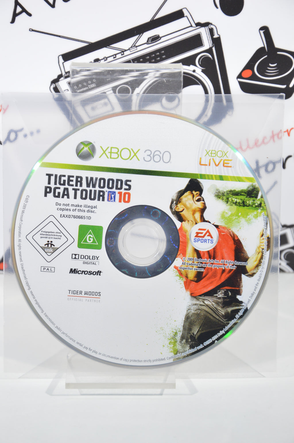 Tiger Woods pga tour 10 3+ Xbox 360 Lingua Inglese SOLO DISCO